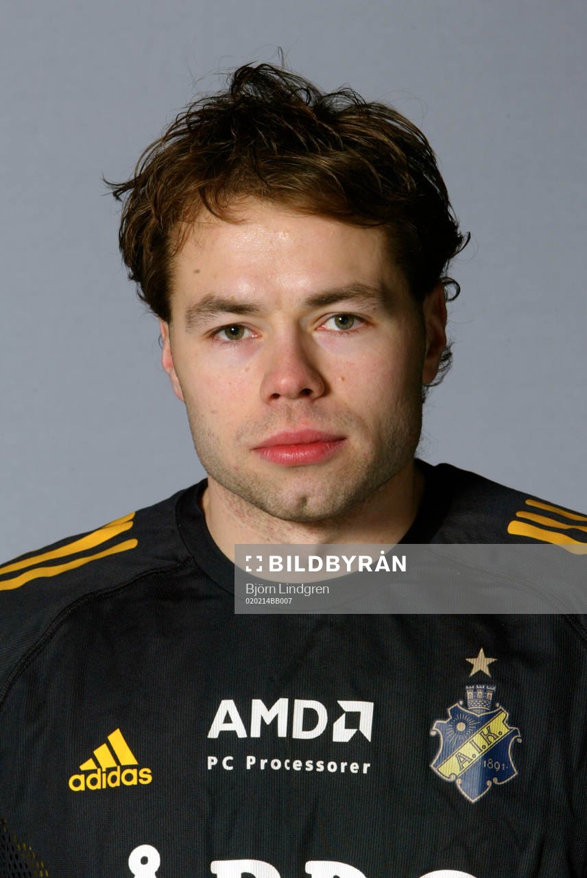 Fotboll, Allsvenskan, Porträtt, Andreas Alm, AIK