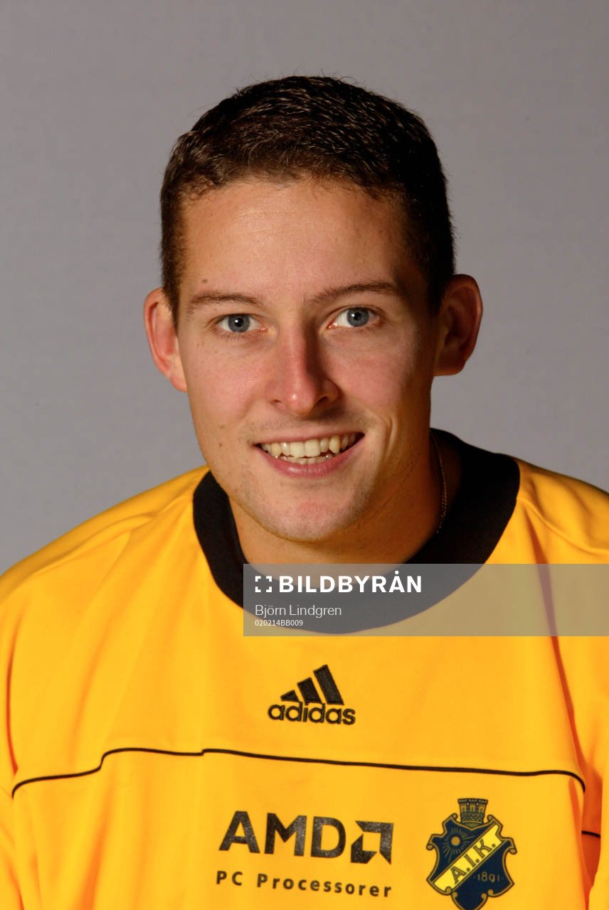 Fotboll, Allsvenskan, Porträtt, Daniel Andersson, AIK