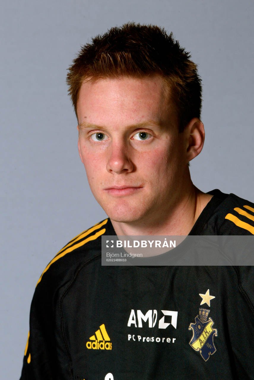 Fotboll, Allsvenskan, Porträtt, Patric Andersson, AIK