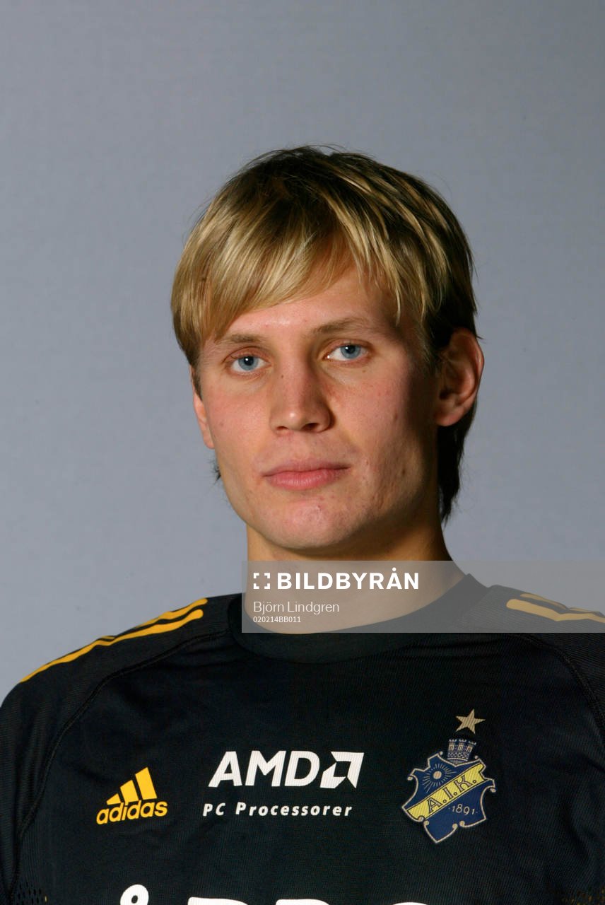 Fotboll, Allsvenskan, Porträtt, Martin Åslund, AIK