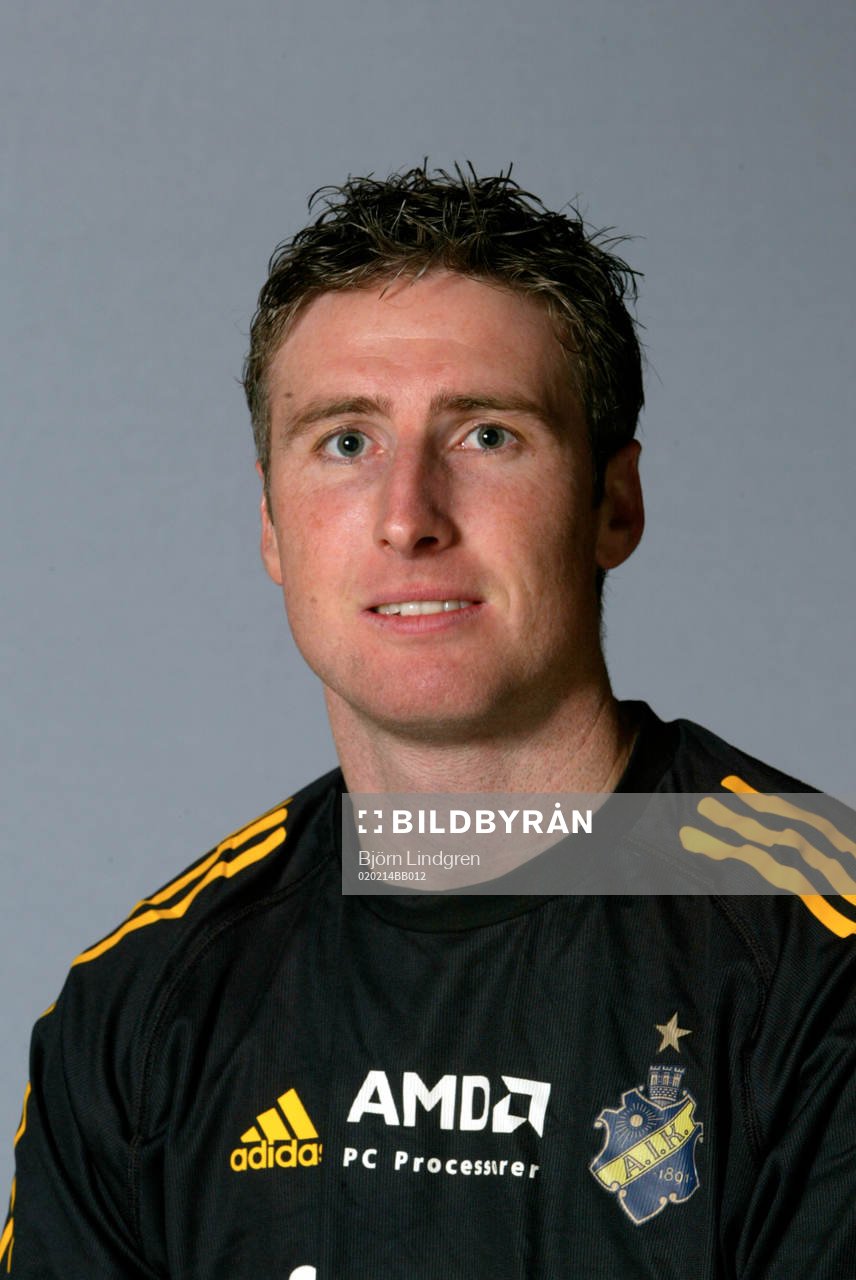 Fotboll, Allsvenskan, Porträtt, Luke Casserly Tubby, AIK