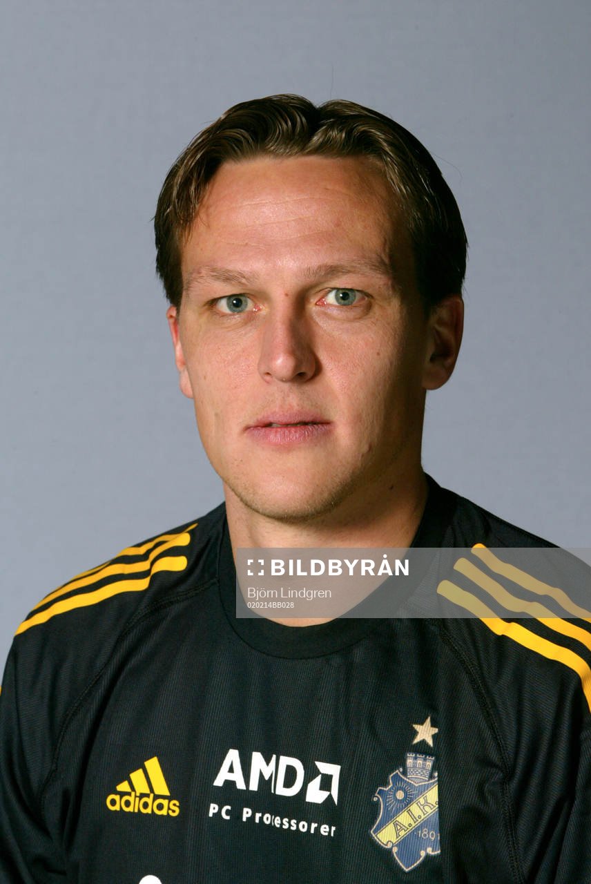 Fotboll, Allsvenskan, Porträtt, Svante Samuelsson, AIK