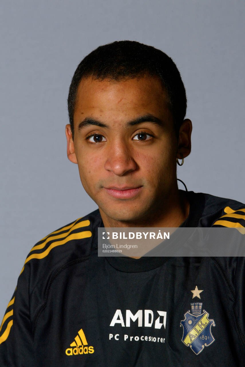Fotboll, Allsvenskan, Porträtt, Jimmy Tamandi, AIK