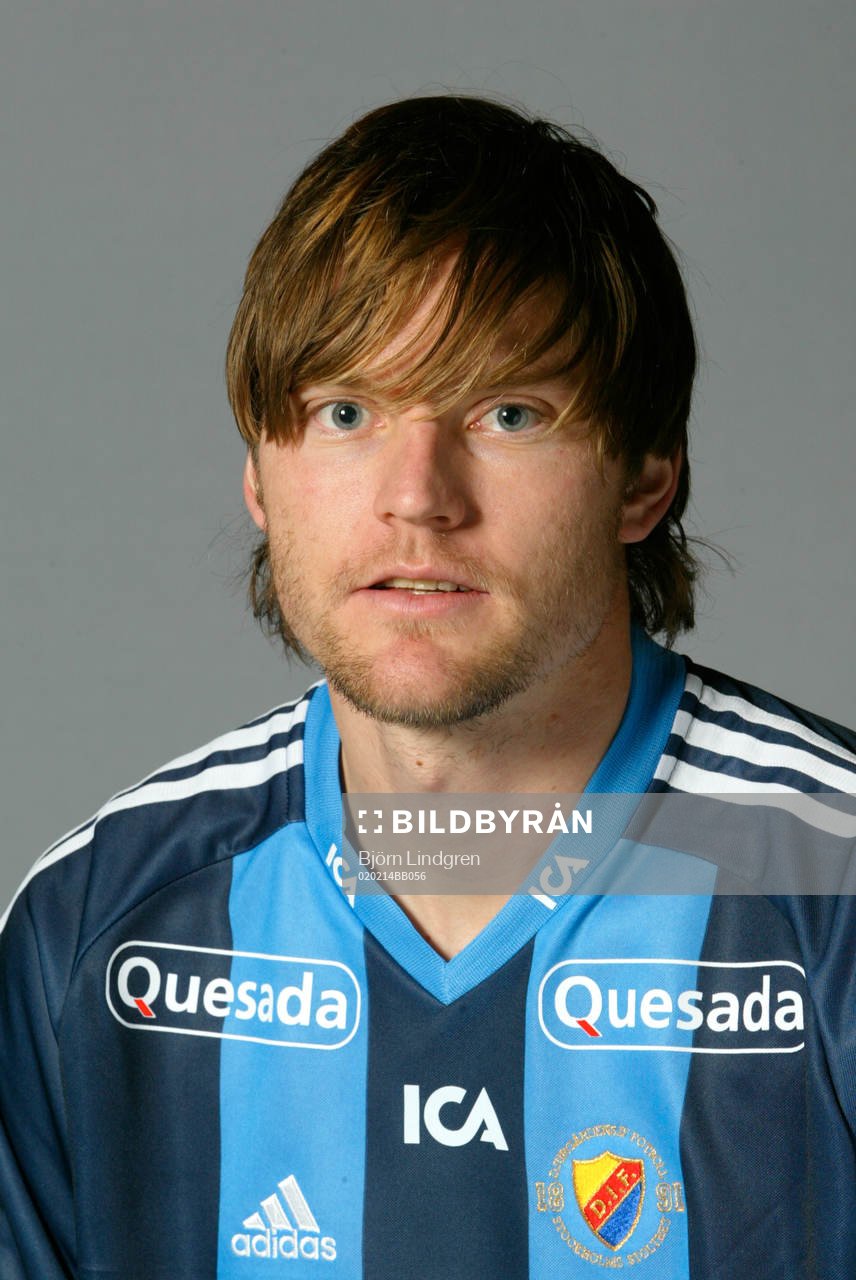 Fotboll, Allsvenskan, Porträtt, Johan Wallinder, Djurgården