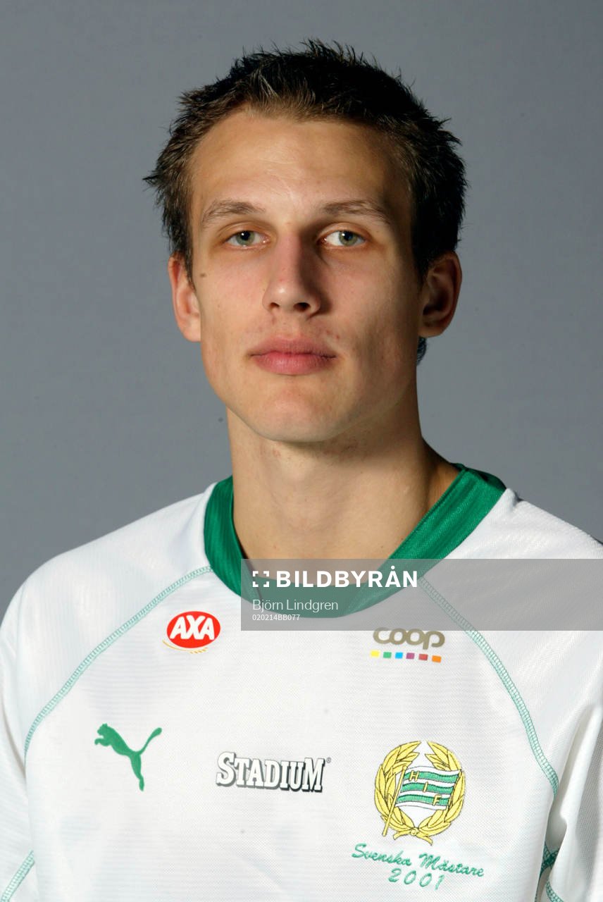 Fotboll, Allsvenskan, Porträtt, Erik Pilfalk, Hammarby