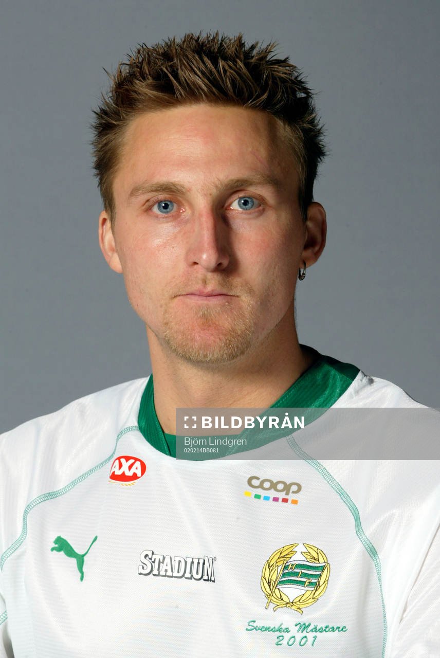Fotboll, Allsvenskan, Porträtt, Jonas Stark, Hammarby