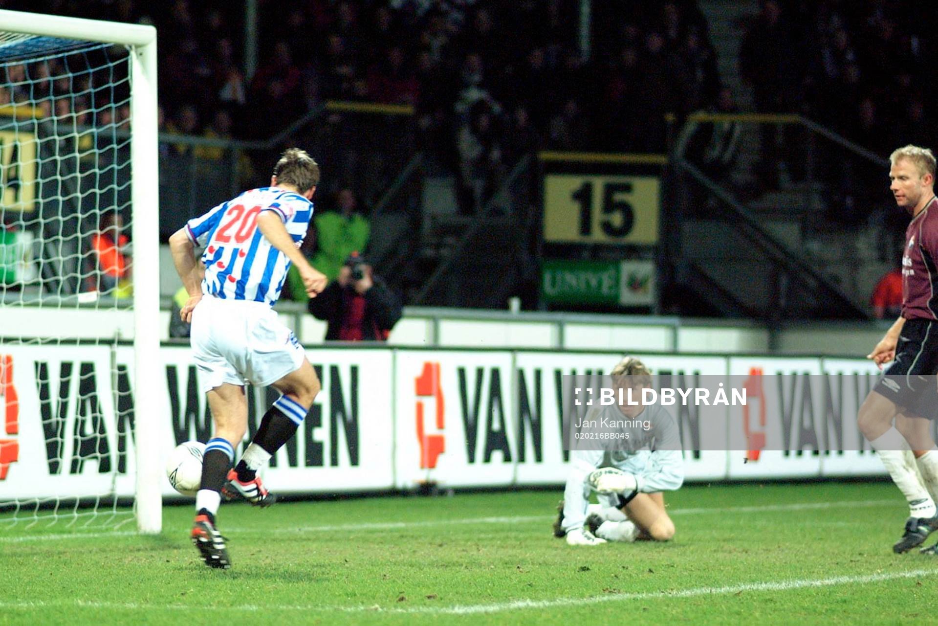 Stefan Selakovic, Heerenveen gör 1-0