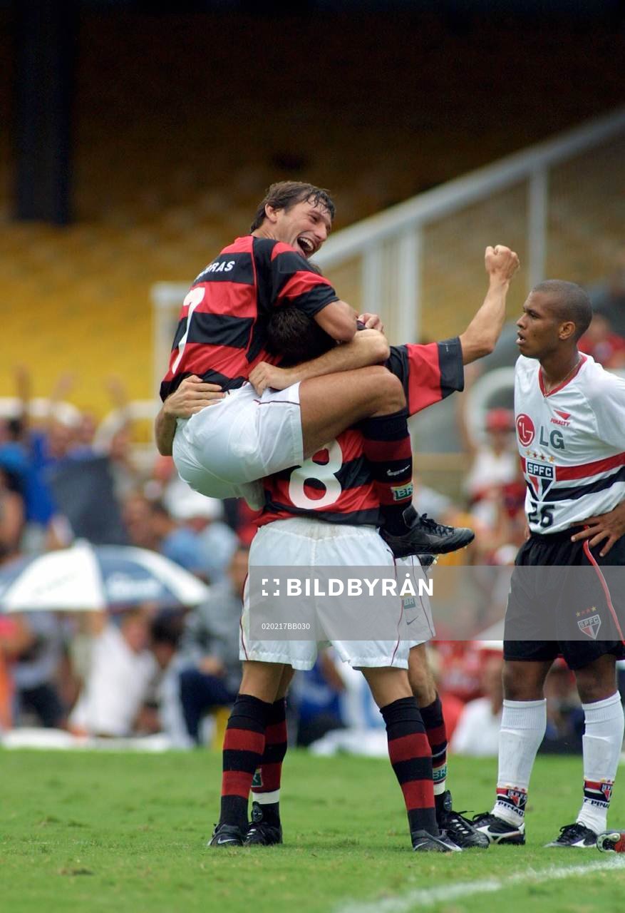  Leonardo, Flamengo. Jubel, glädje.