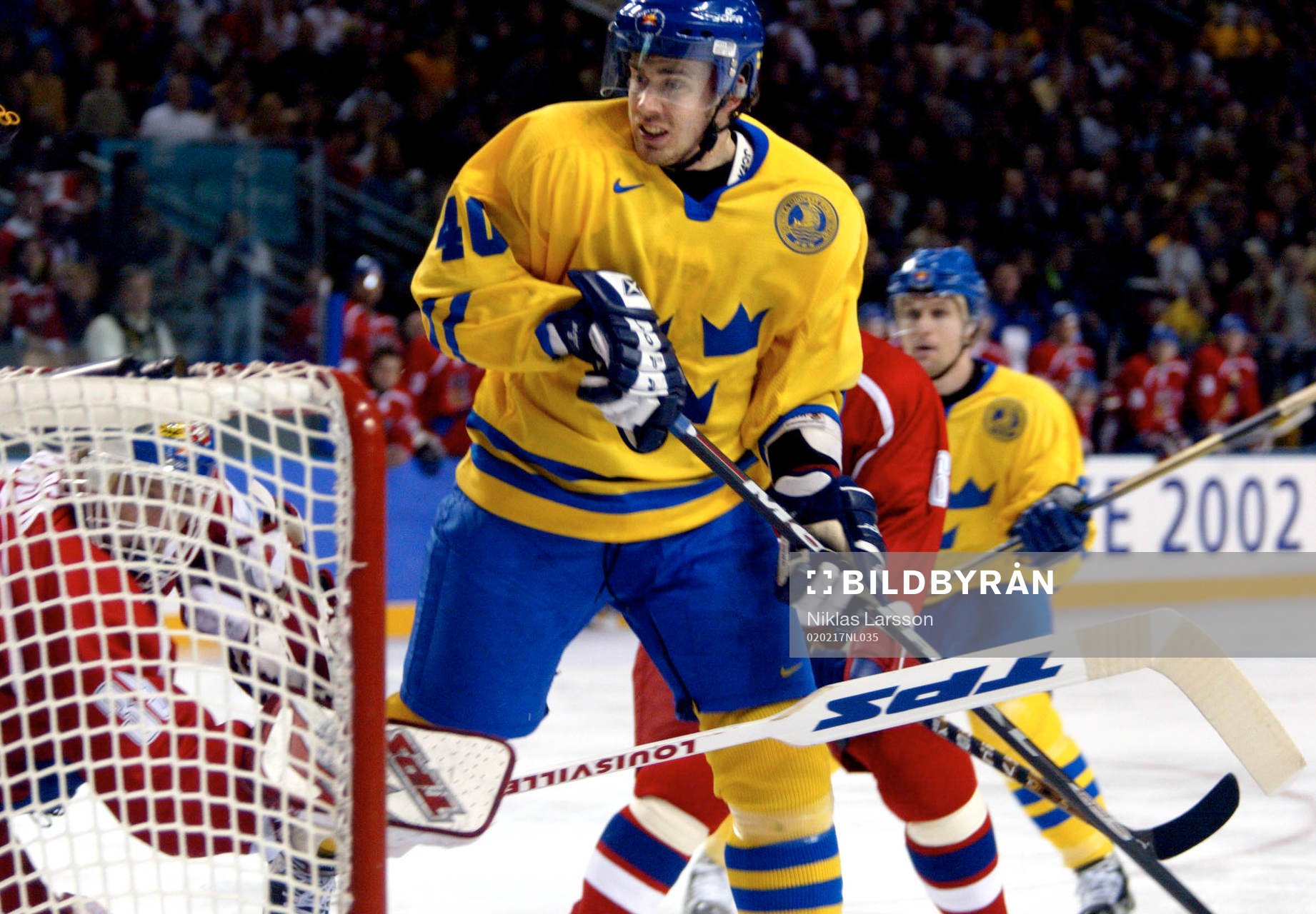 Henrik Zetterberg, Sverige och Domenik Hasek, målvakt