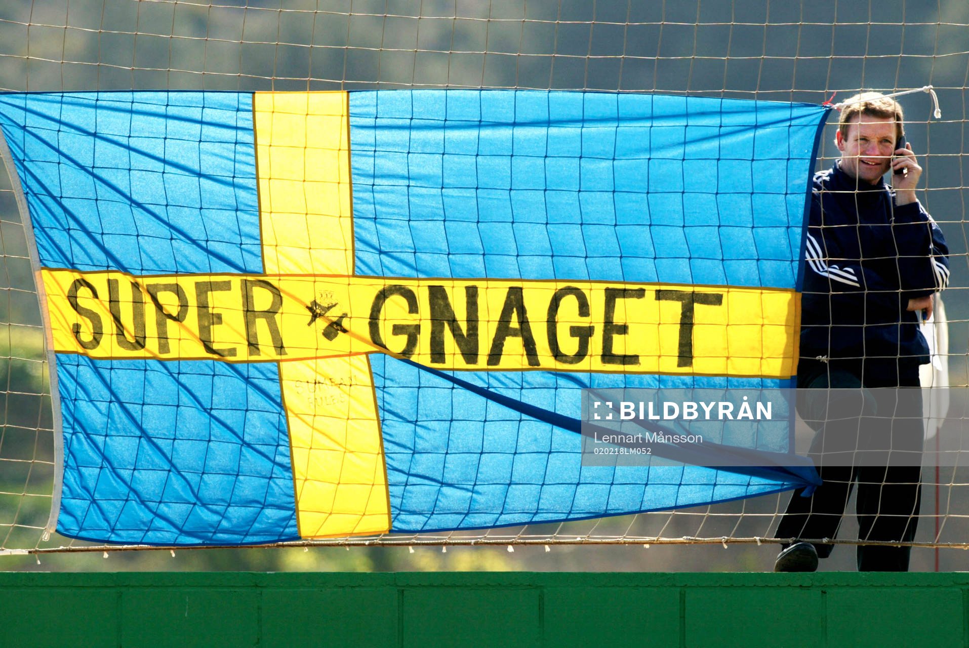 Torbjörn Nilsson, förbundskapten U 21 Sverige spanar på