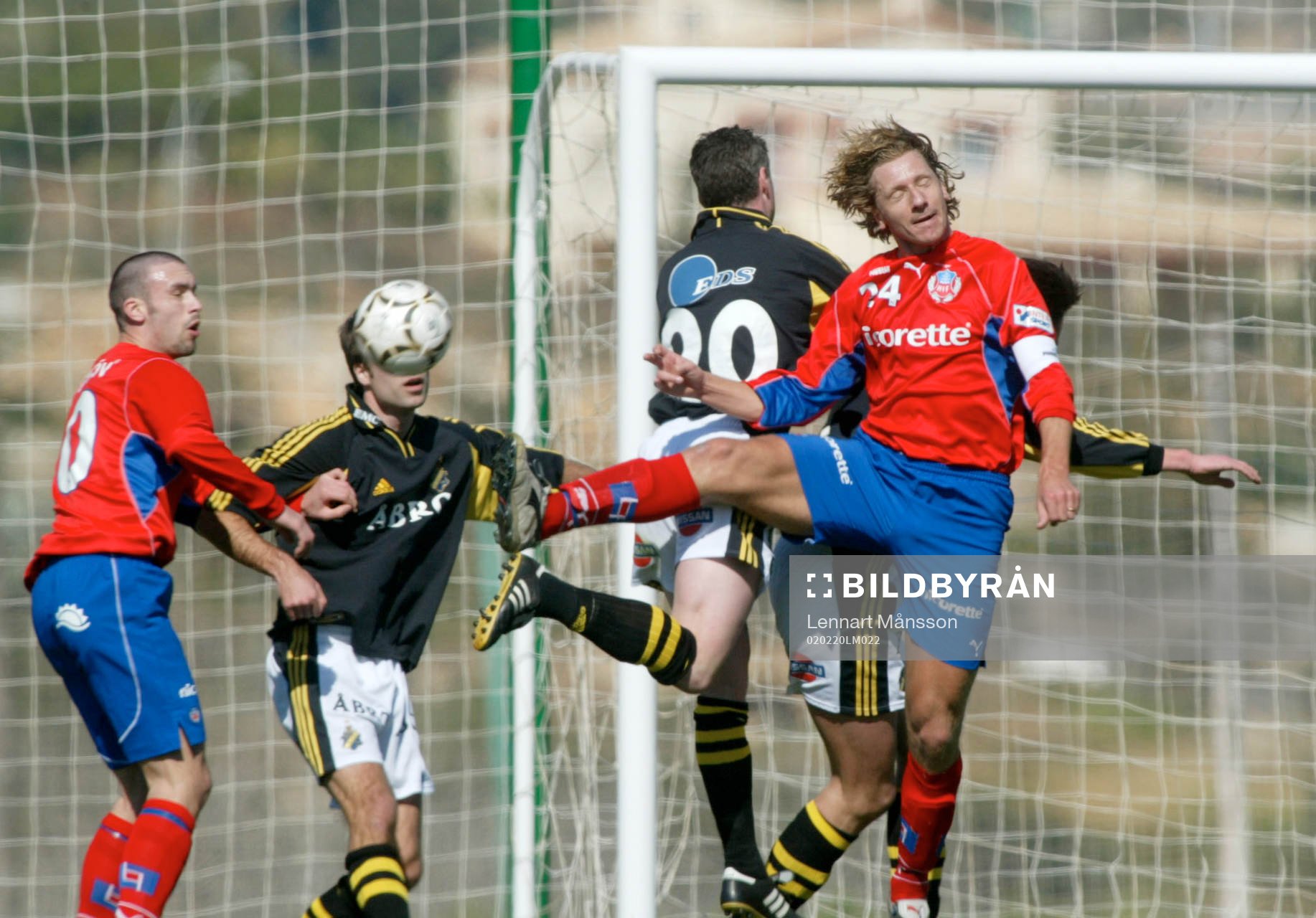 Fotboll La Manga,Helsingborgs IF - AIK .  Rade Prica och