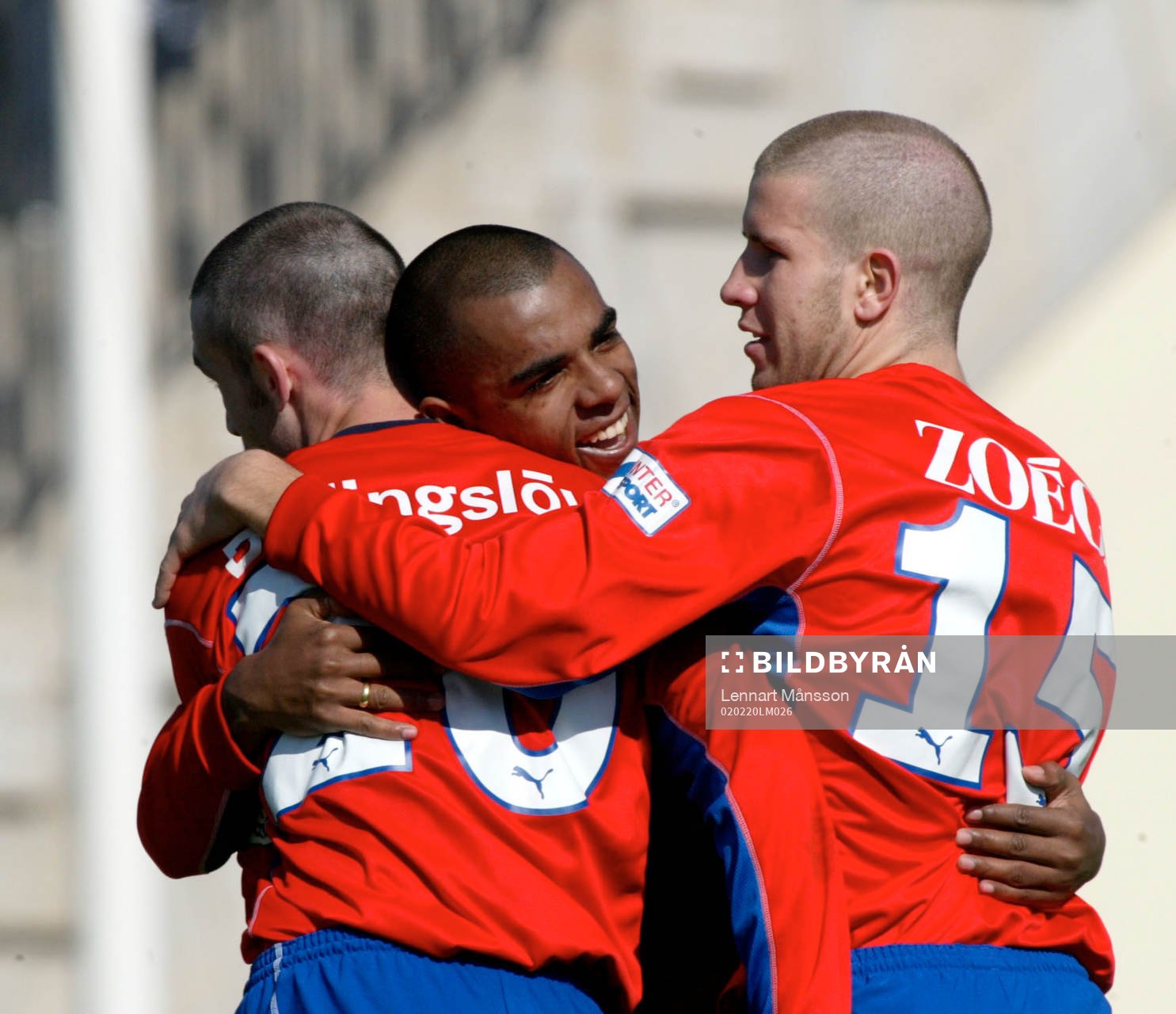 Fotboll La Manga, Helsingborgs IF - AIK . Rade Prica kramas