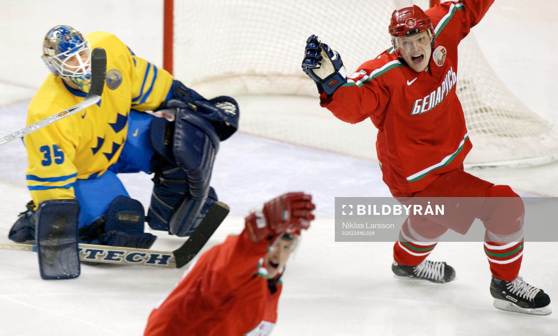 OS, Ishockey, herrar, kvartsfinal, Sverige - Vitryssland
