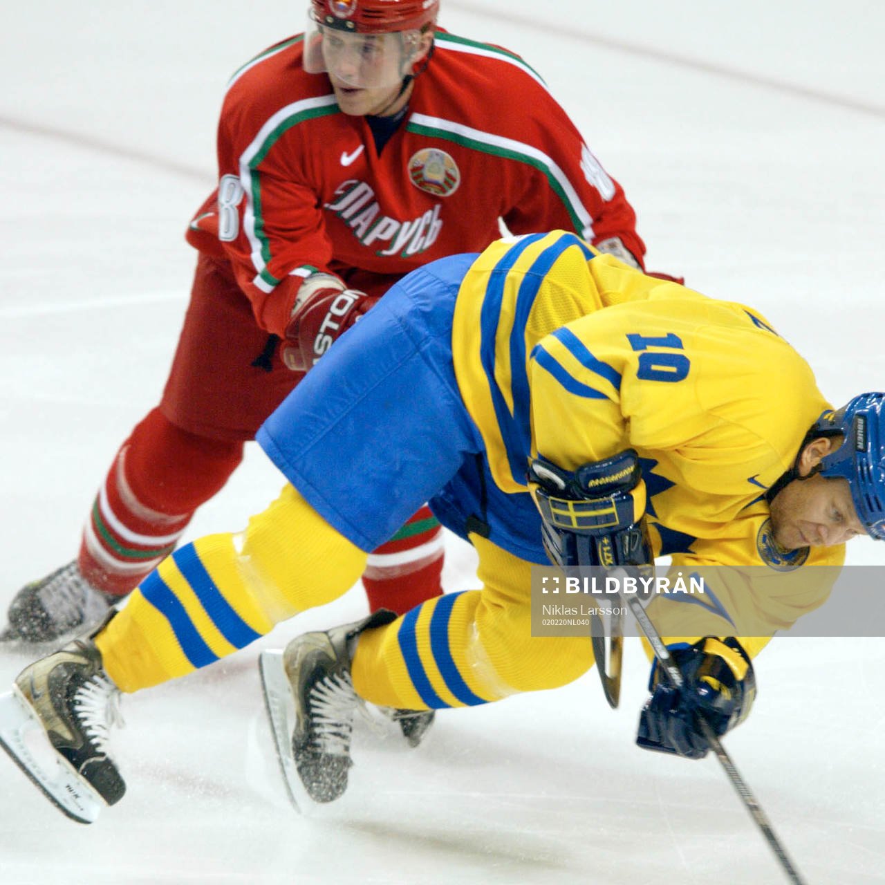Marcus Ragnarsson och Oleg Antonenko