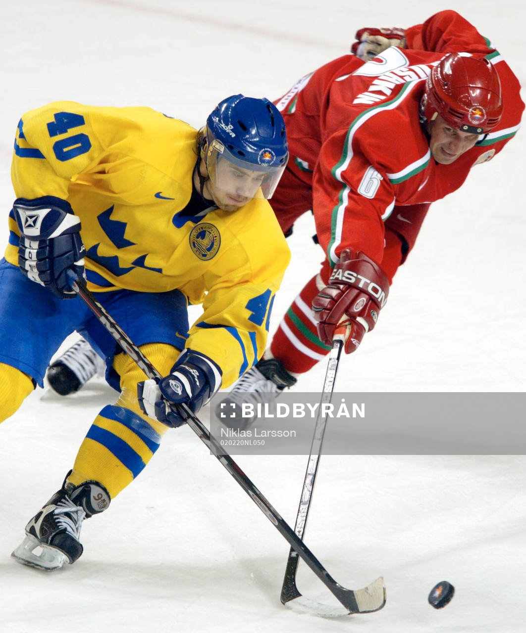 Henrik Zetterberg och Igor Matushkin