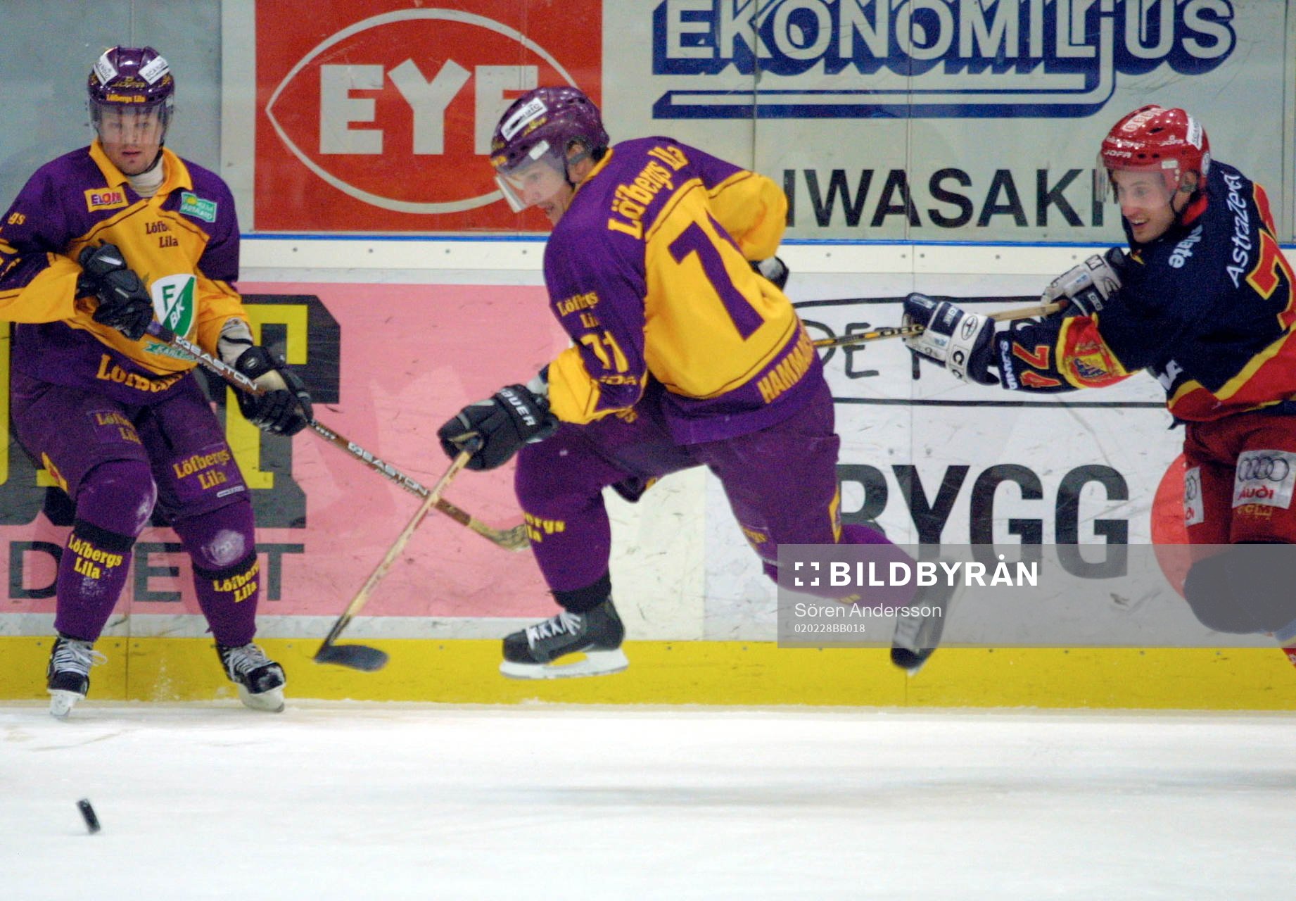 Peter Hammarström, Färjestad och Peter Gerhardsson,
