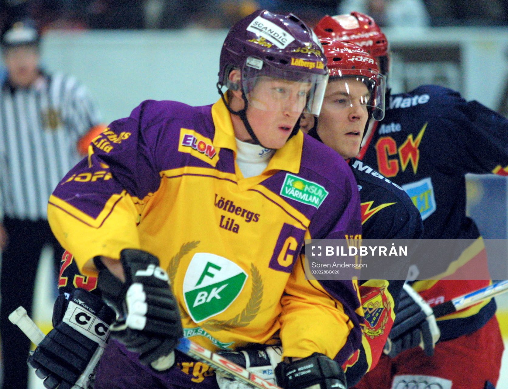 Jörgen Jönsson, Färjestad och Gabriel Karlsson,