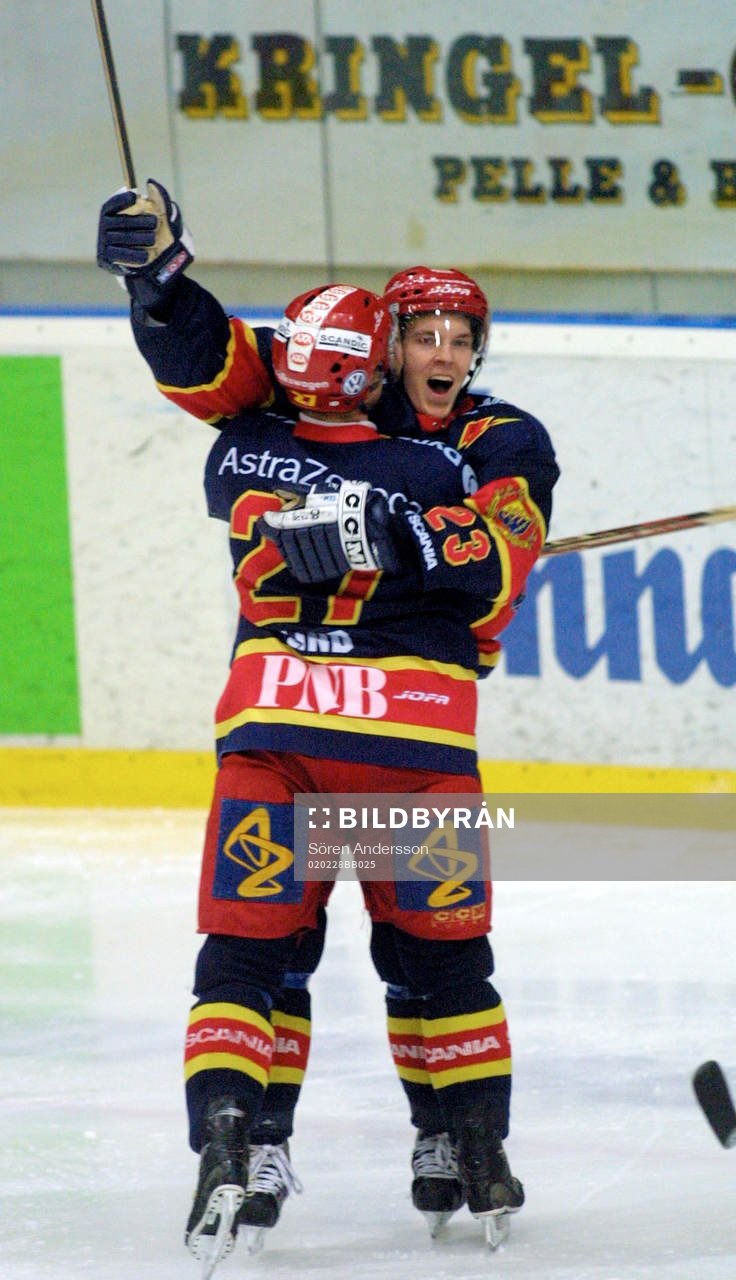 Gabriel Karlsson och Juha Lind, Södertälje jubel