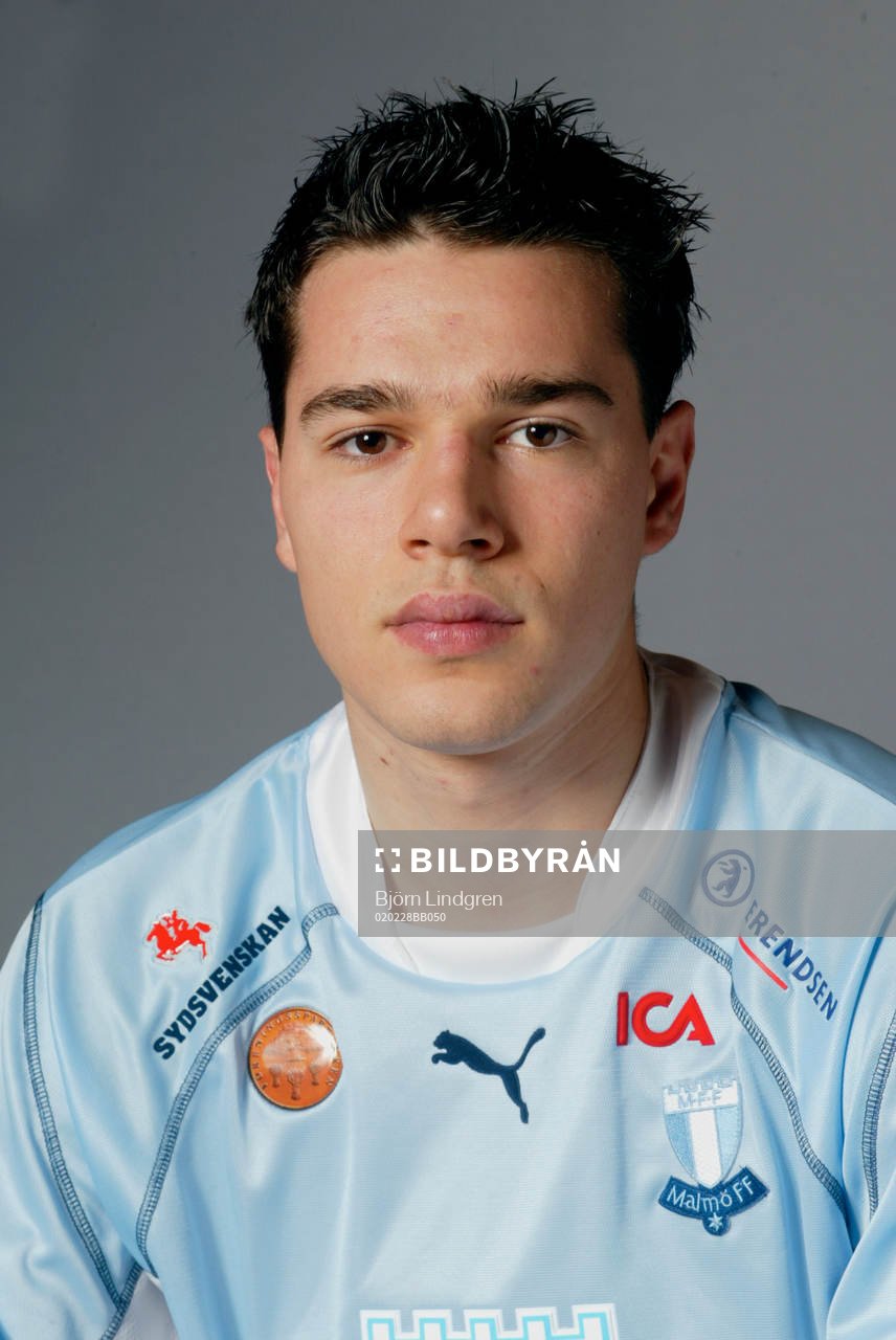 Fotboll, Allsvenskan, Porträtt, Gudmundur Mete, Malmö FF