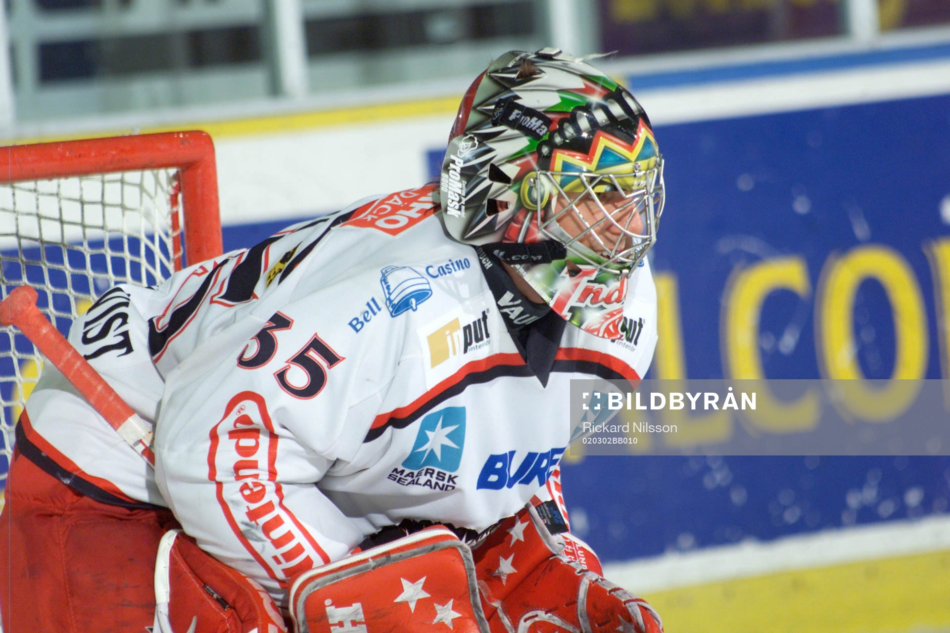 Henrik Lundqvist, målvakt Frölunda