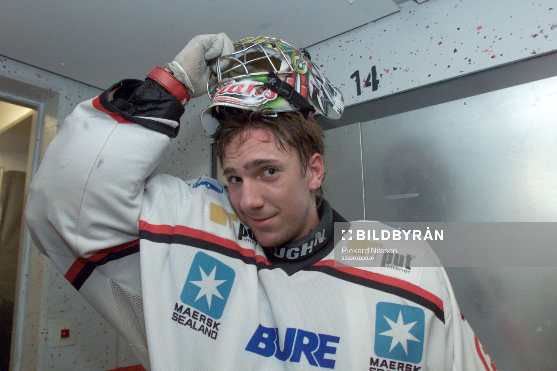 Henrik Lundqvist, målvakt Frölunda