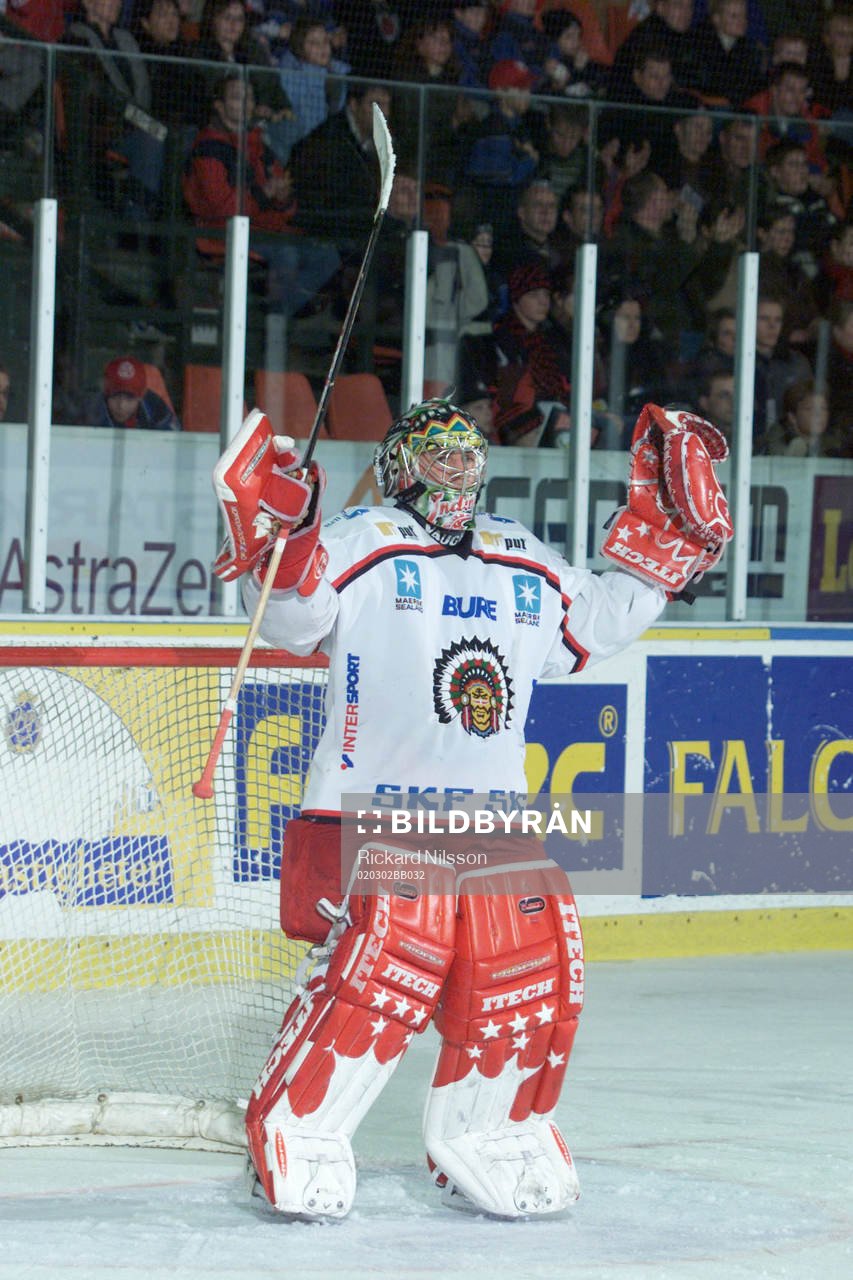 Henrik Lundqvist, målvakt Frölunda