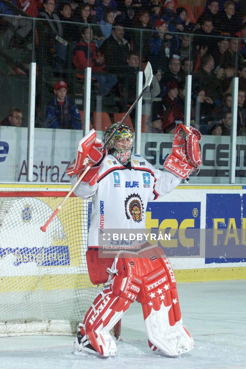Henrik Lundqvist, målvakt Frölunda