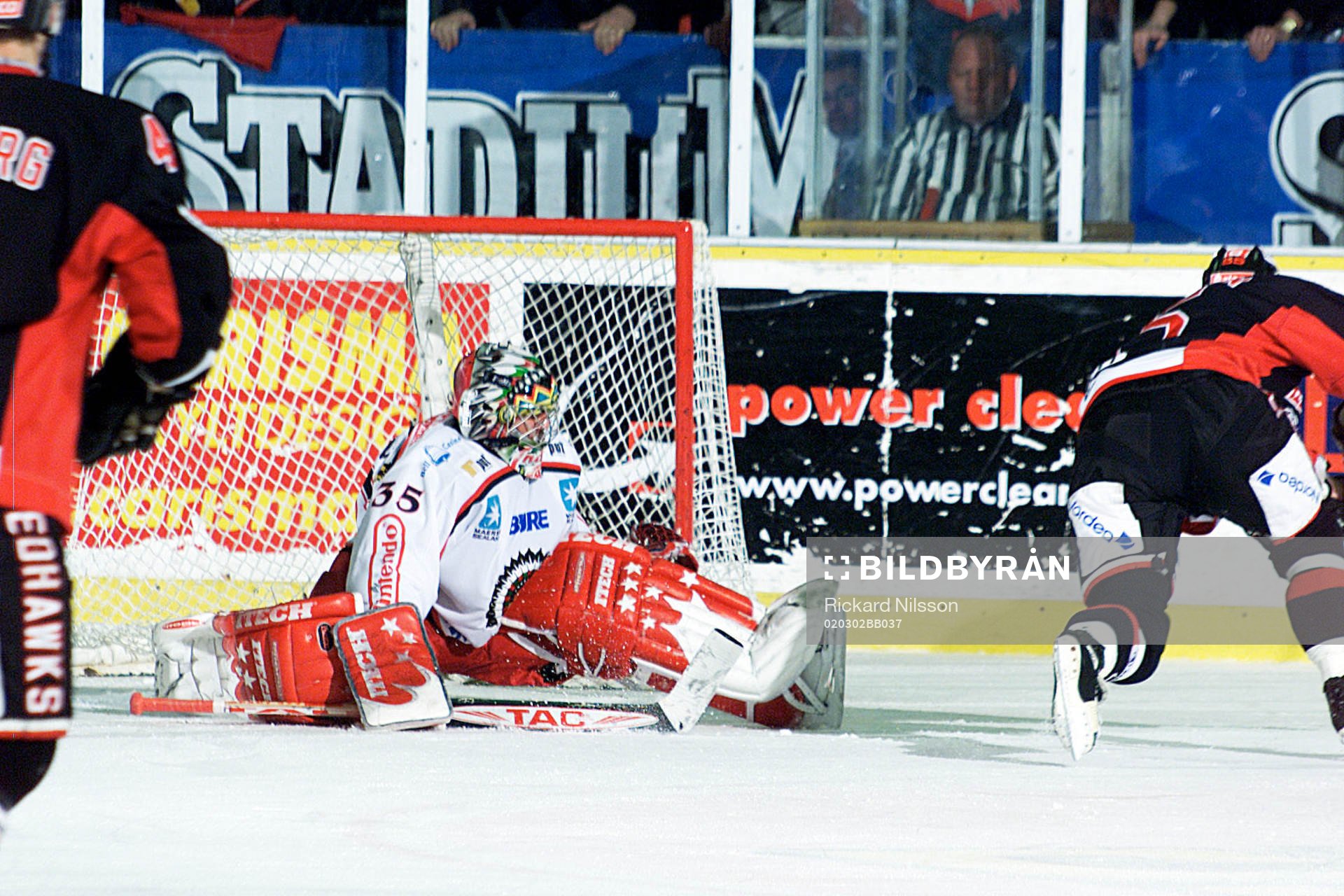 Henrik Lundqvist, målvakt Frölunda