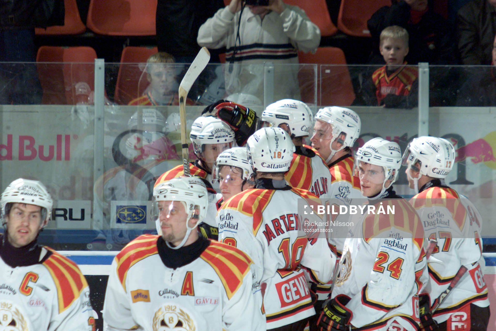 Tom Bisset, Brynäs. jubel