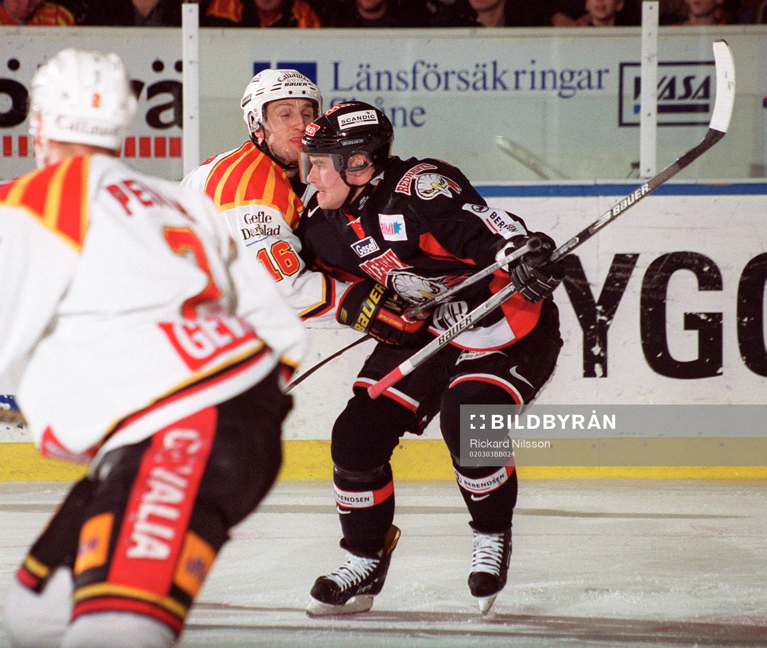 Mike Harber, Brynäs och Marcus Magnertoft, Malmö