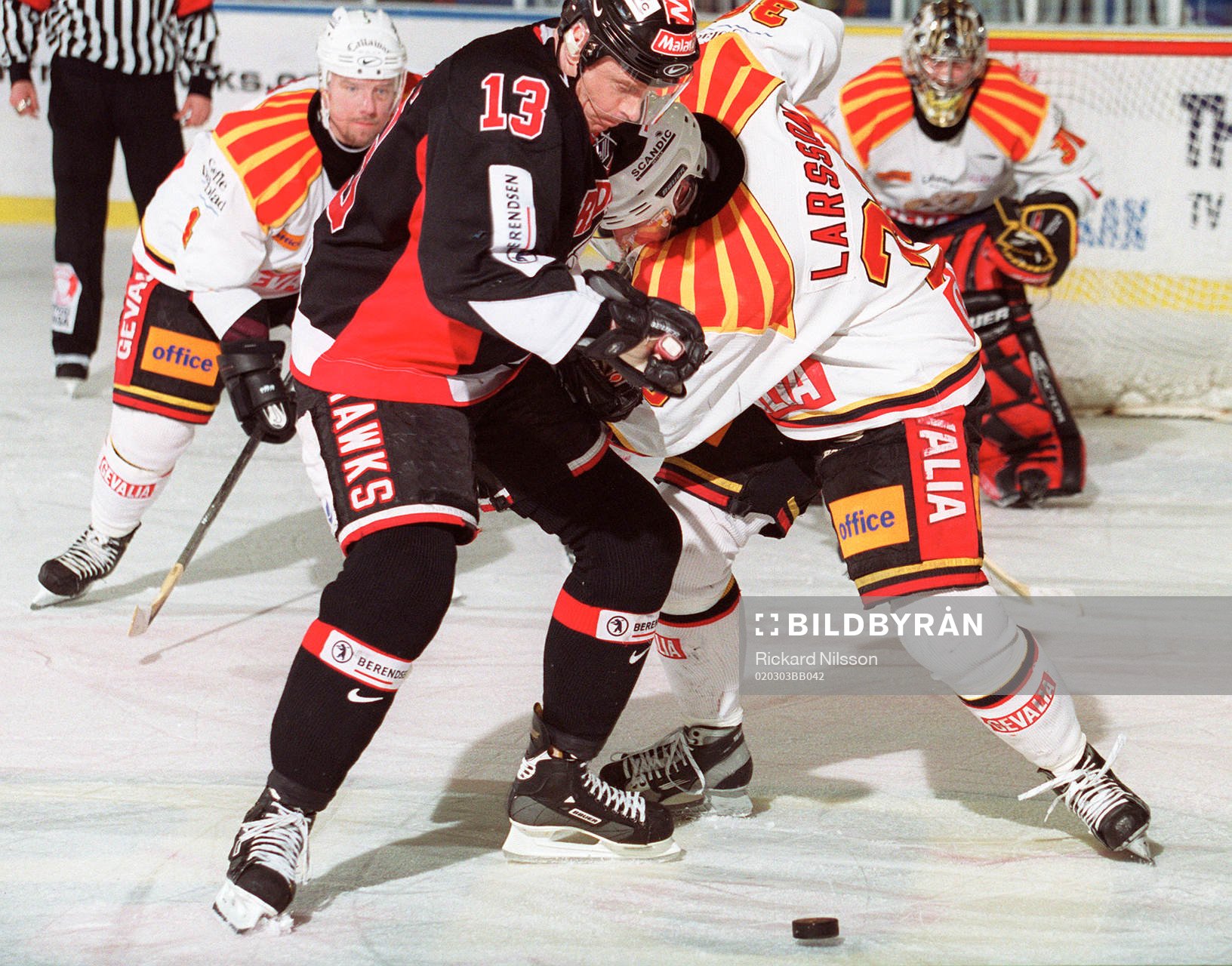 Marcus Thuresson, Malmö. Jan Larsson och Ove Molin,