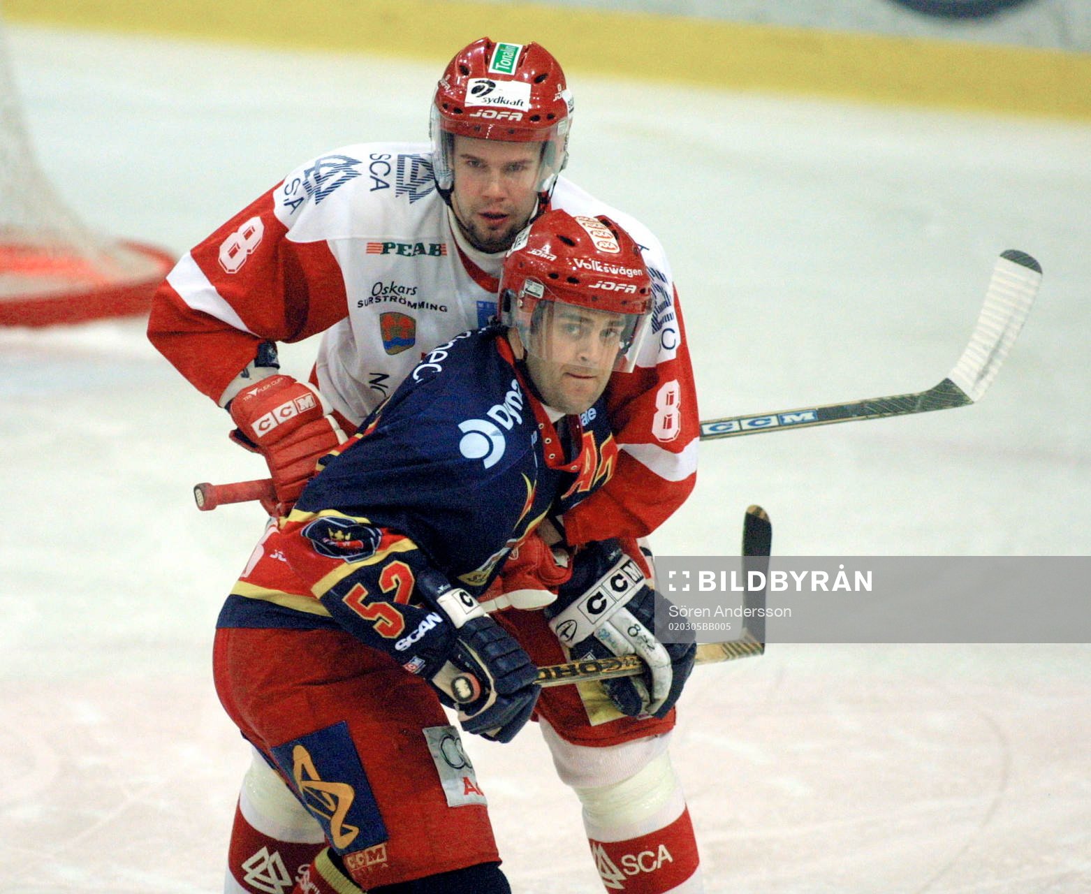 Peter Larsson, Södertälje och Mikael Simons, Timrå