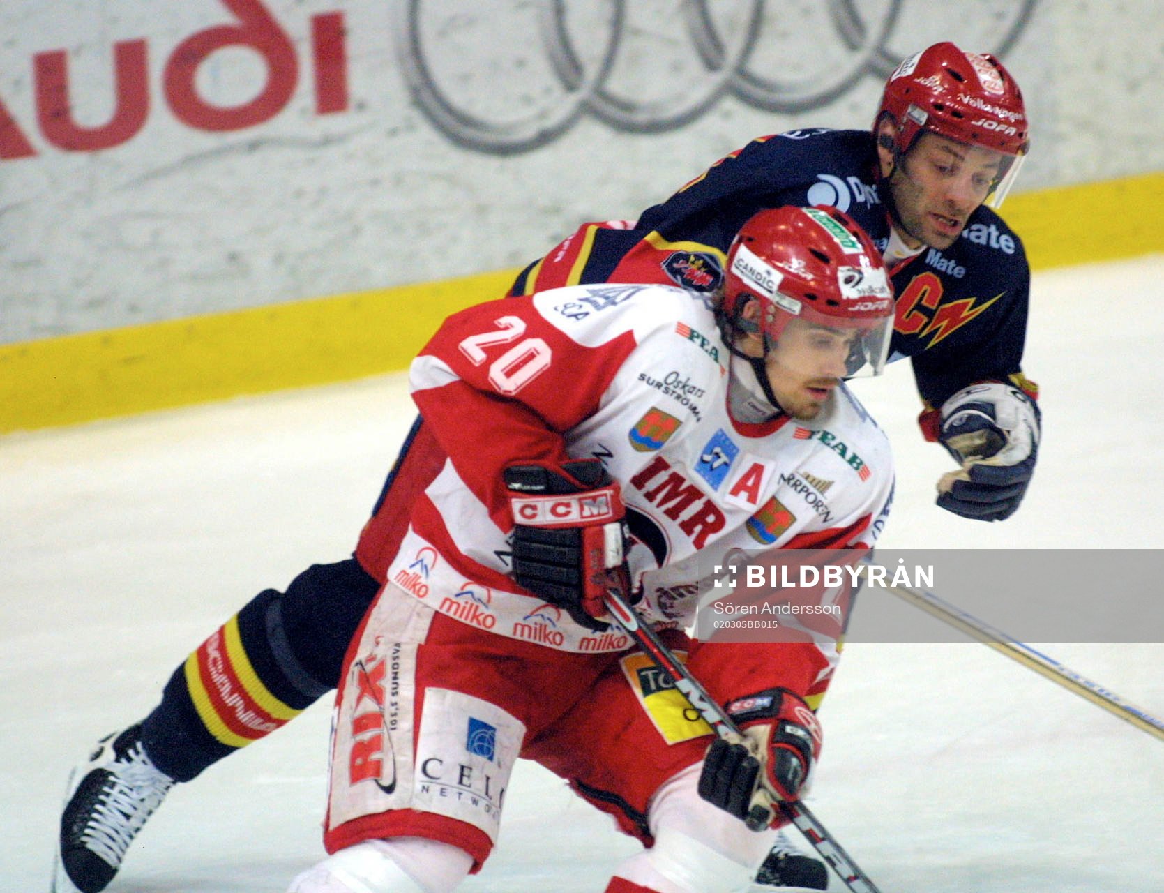 Henrik Zetterberg, Timrå och Peter Popovic, Södertälje