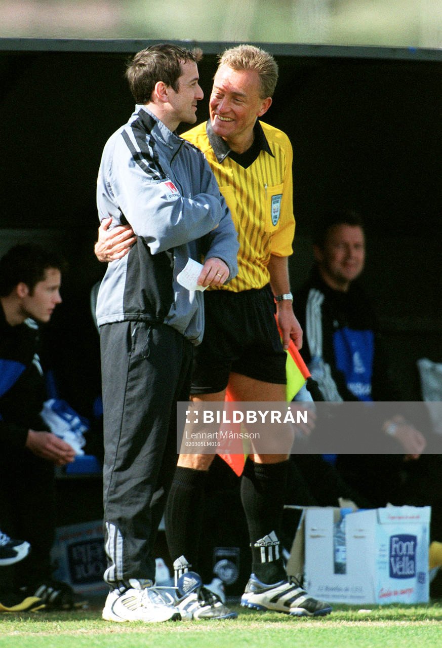 Per Joar Hansen, tränare, Sundsvall och domare. Fair play