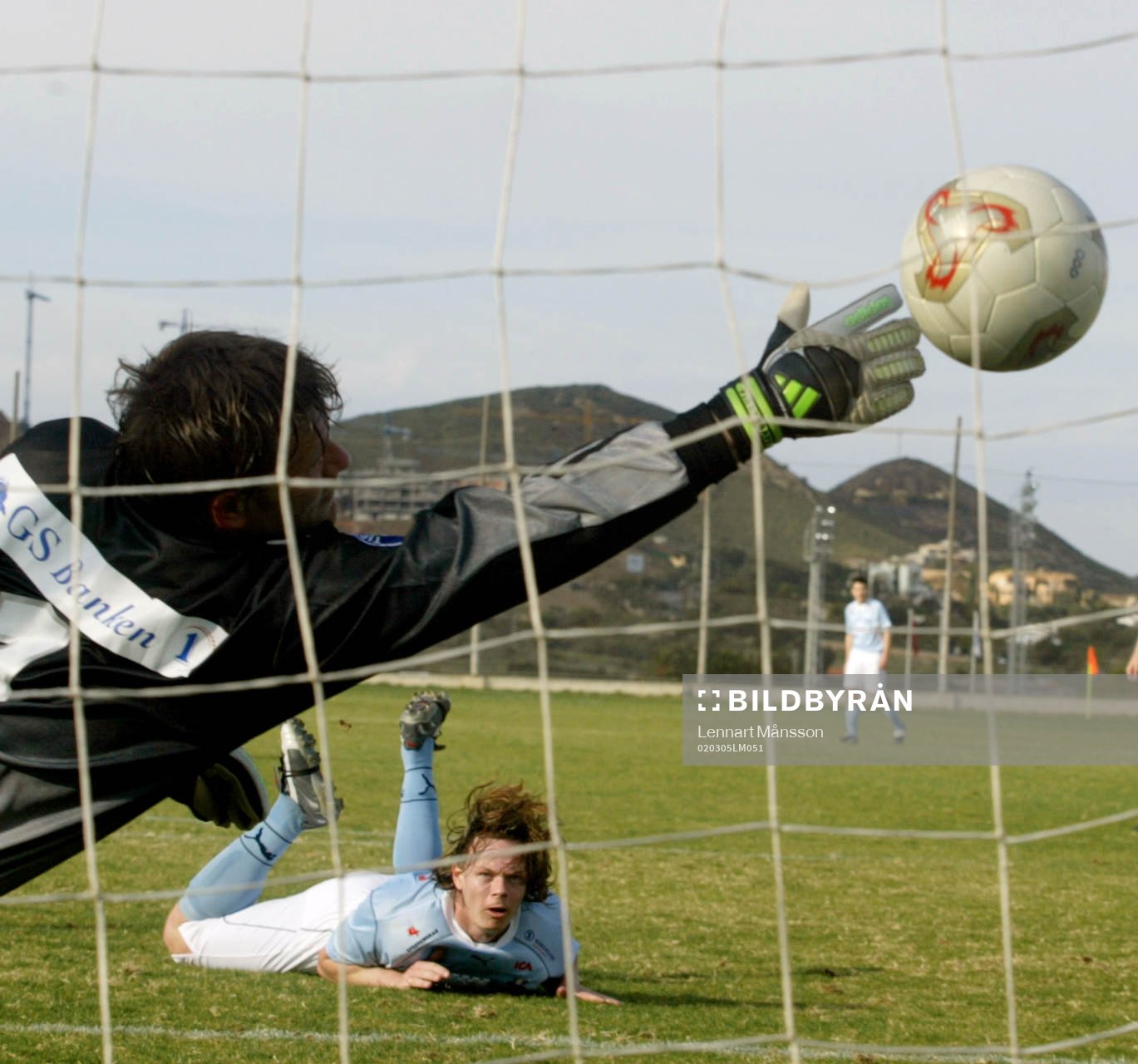 Andreas Yngvesson, Malmö FF, mål, nick, flygande nick,