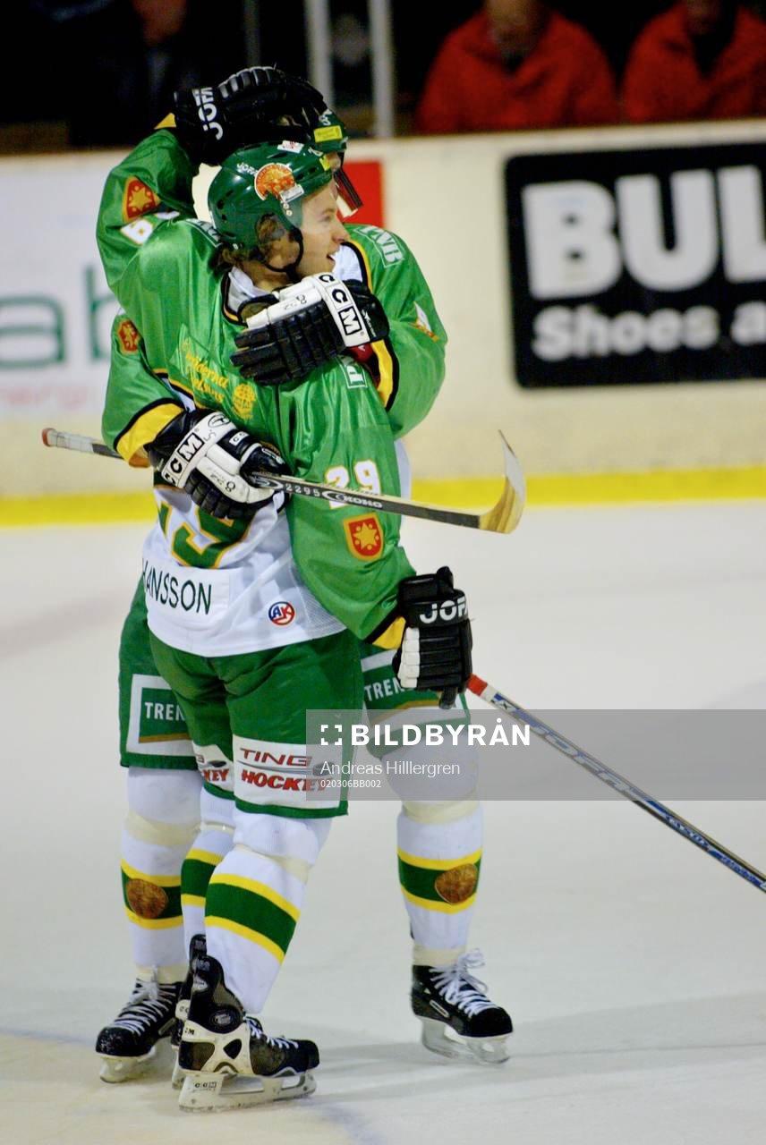 Ishockey, Tingsryd - Bofors, Marcus Johansson,  och Vesa