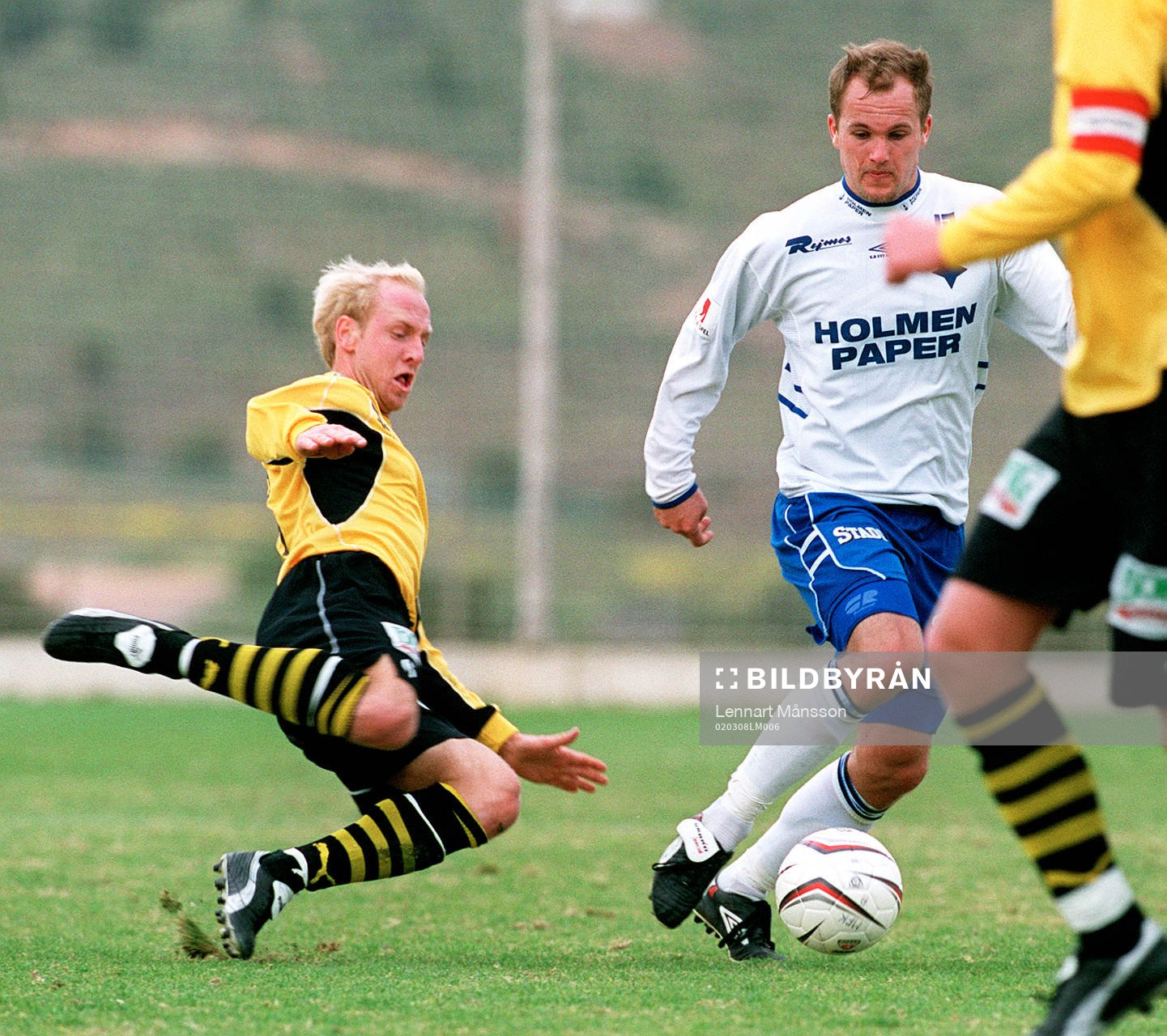 Jonas Wallerstedt, Norrköping. Tackling
