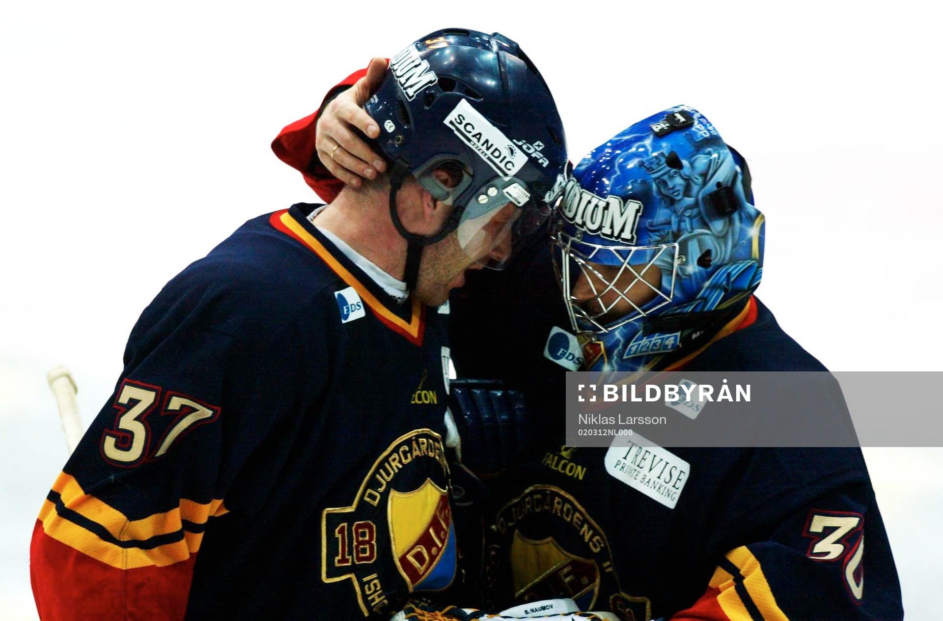 Leif Rohlin och Sergei Naumov jublar