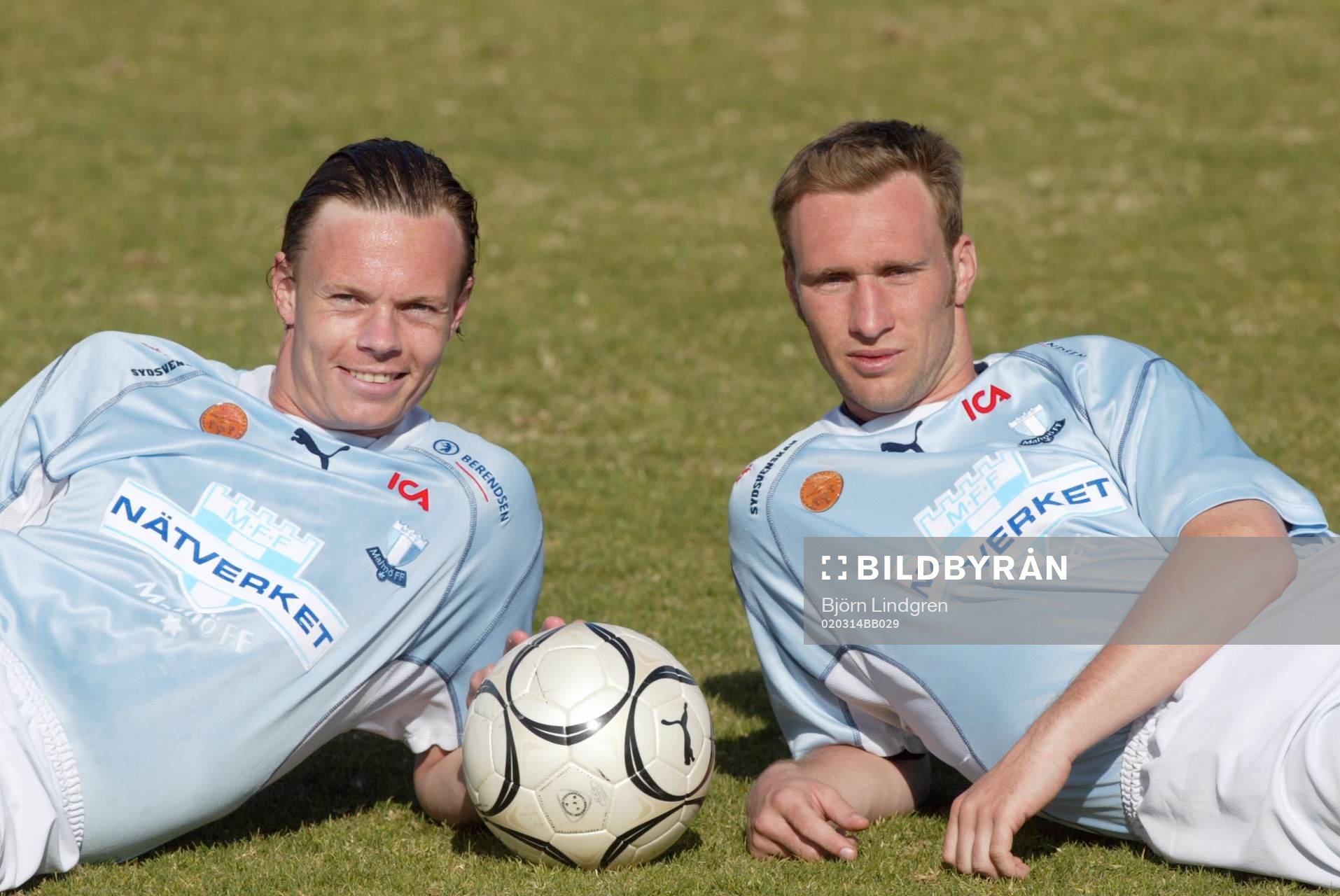 Andreas Yngvesson och Niklas Skoog, Malmö FF:s anfallsduo