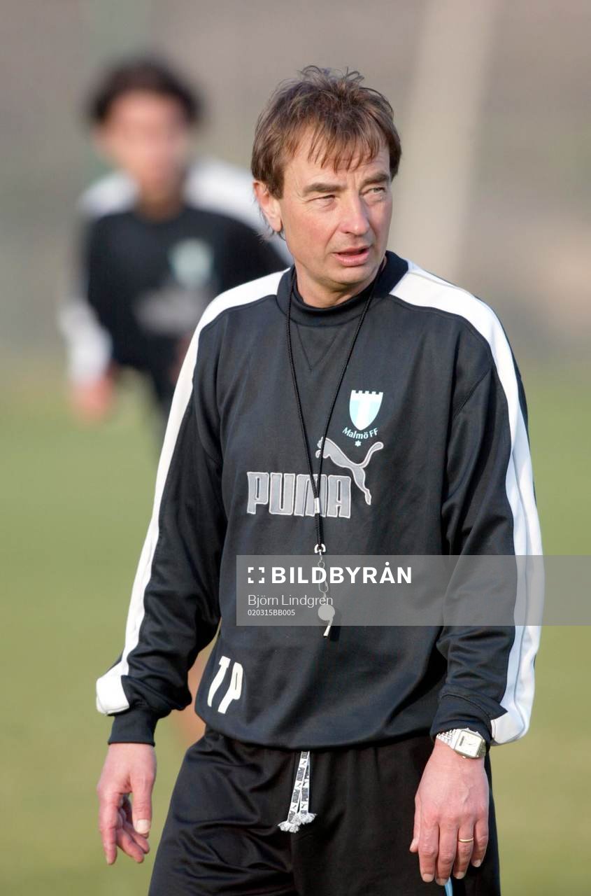 Tom Prahl,tränare Malmö FF