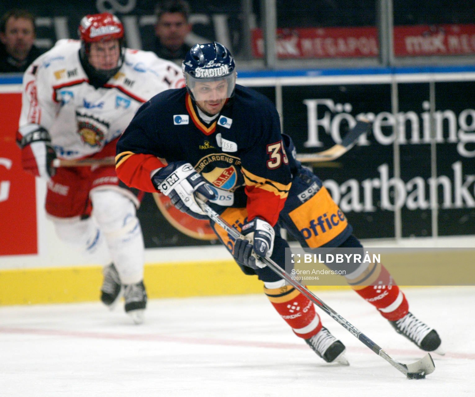 Jan Pardavy, Djurgården och Alexander Steen, Frölunda