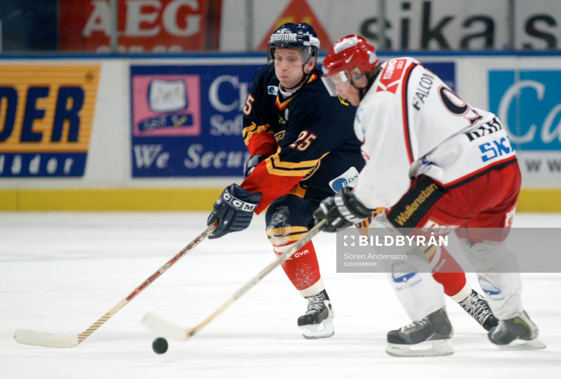 Mikael Johansson, Djurgården och Nicklas Rahn, Frölunda