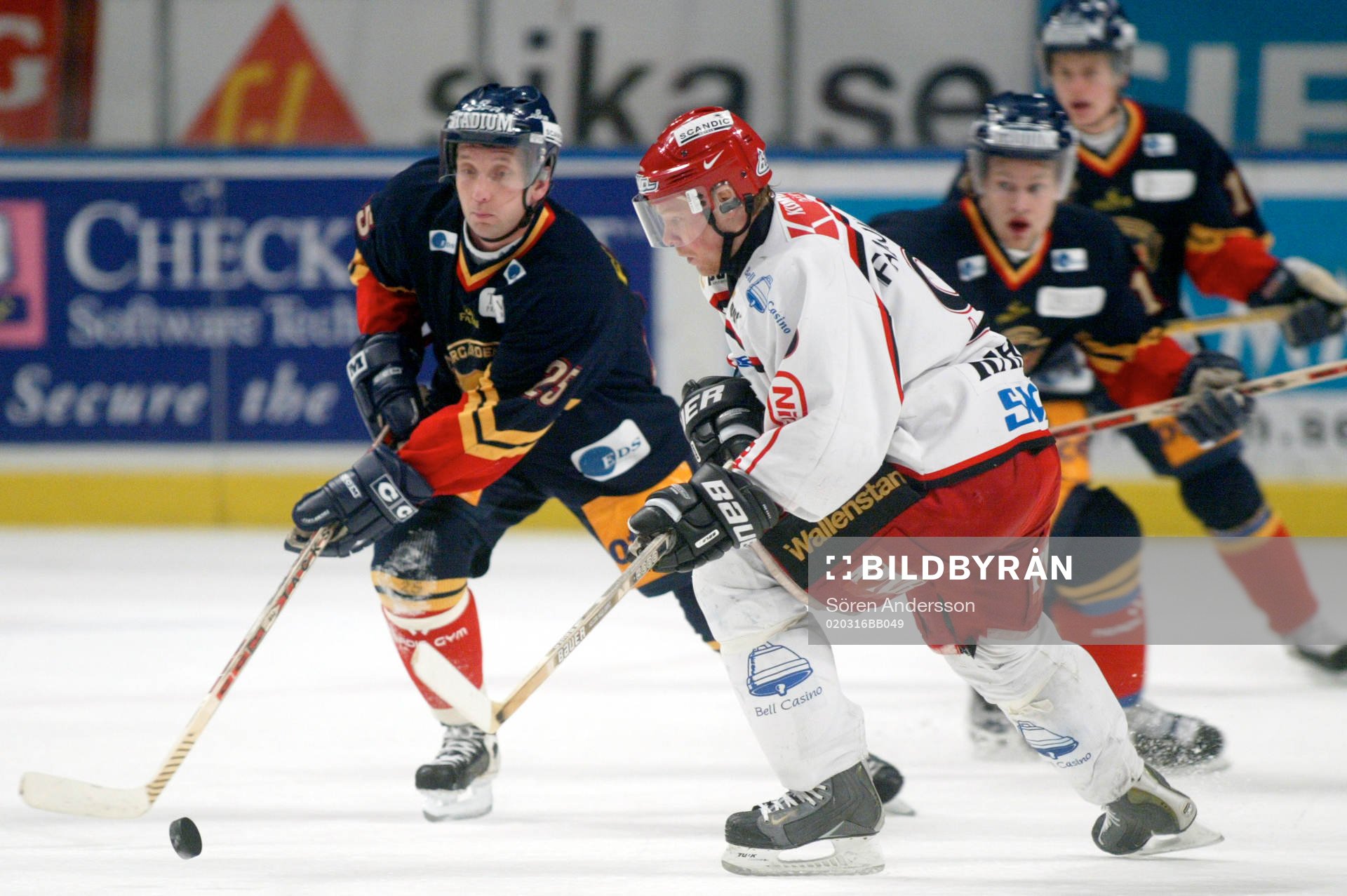 Mikael Johansson, Djurgården och Nicklas Rahn, Frölunda