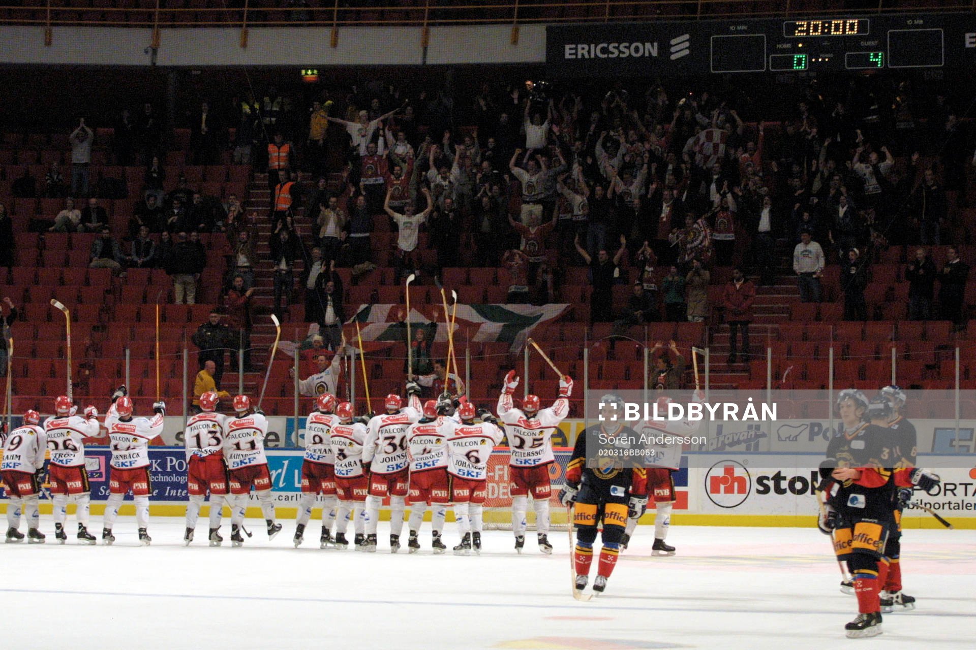 Frölunda jubel