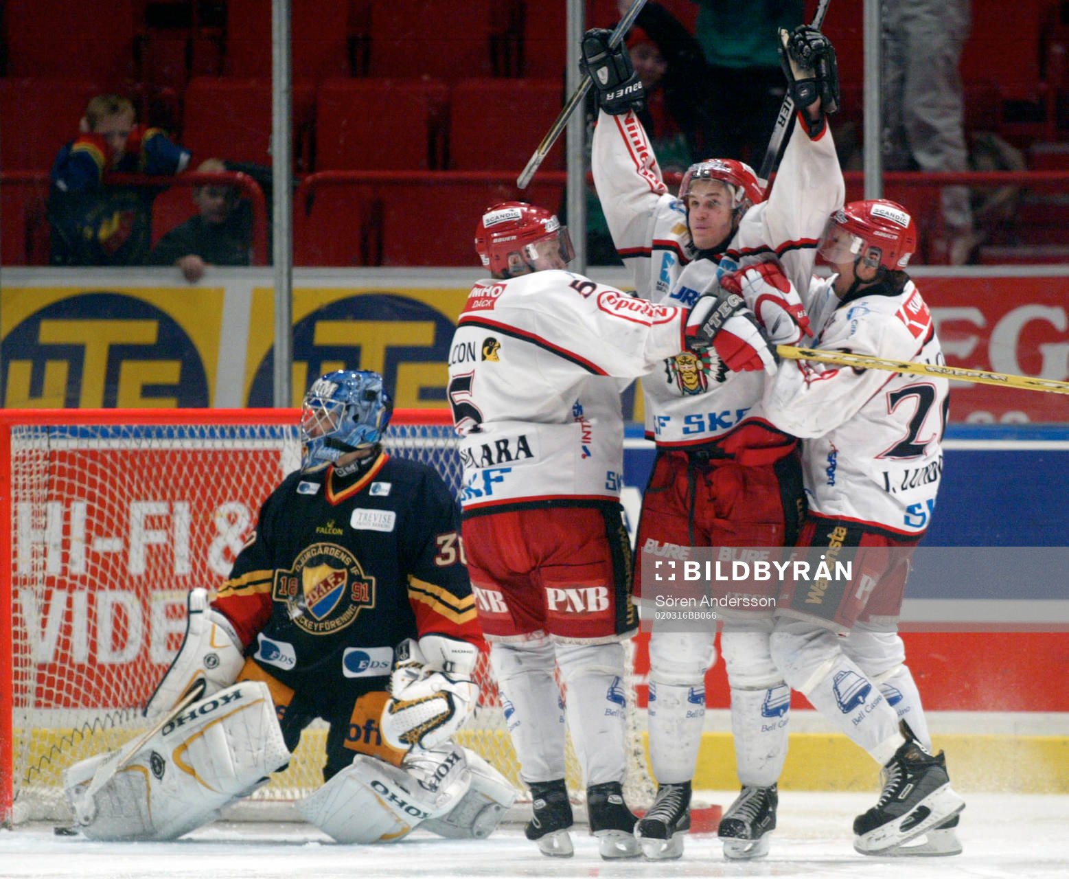 Magnus Karnberg, Frölunda jubel och Sergei Naumov,