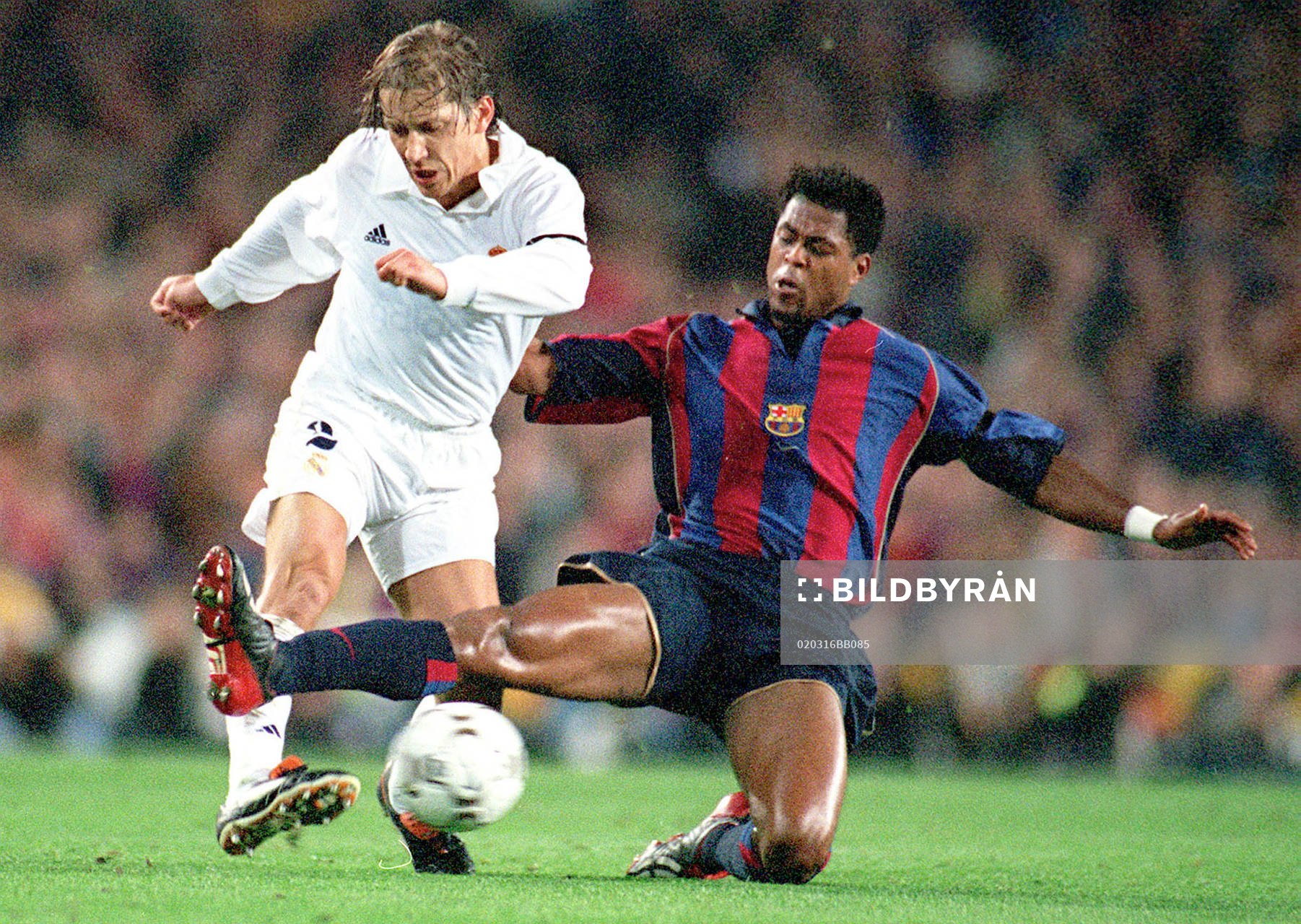 Michel, Real Madrid och Patrick Kluivert, Barcelona