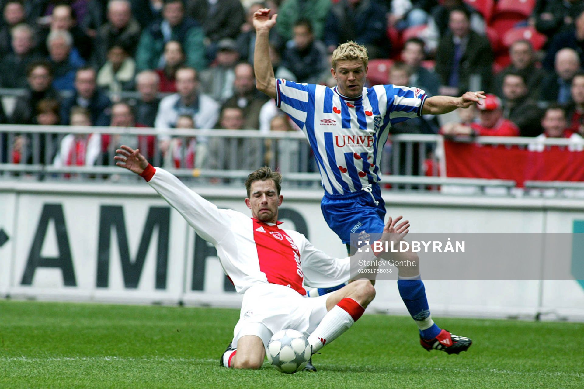 André Bergdölmo, Ajax och Marcus Allbäck, Heerenveen
