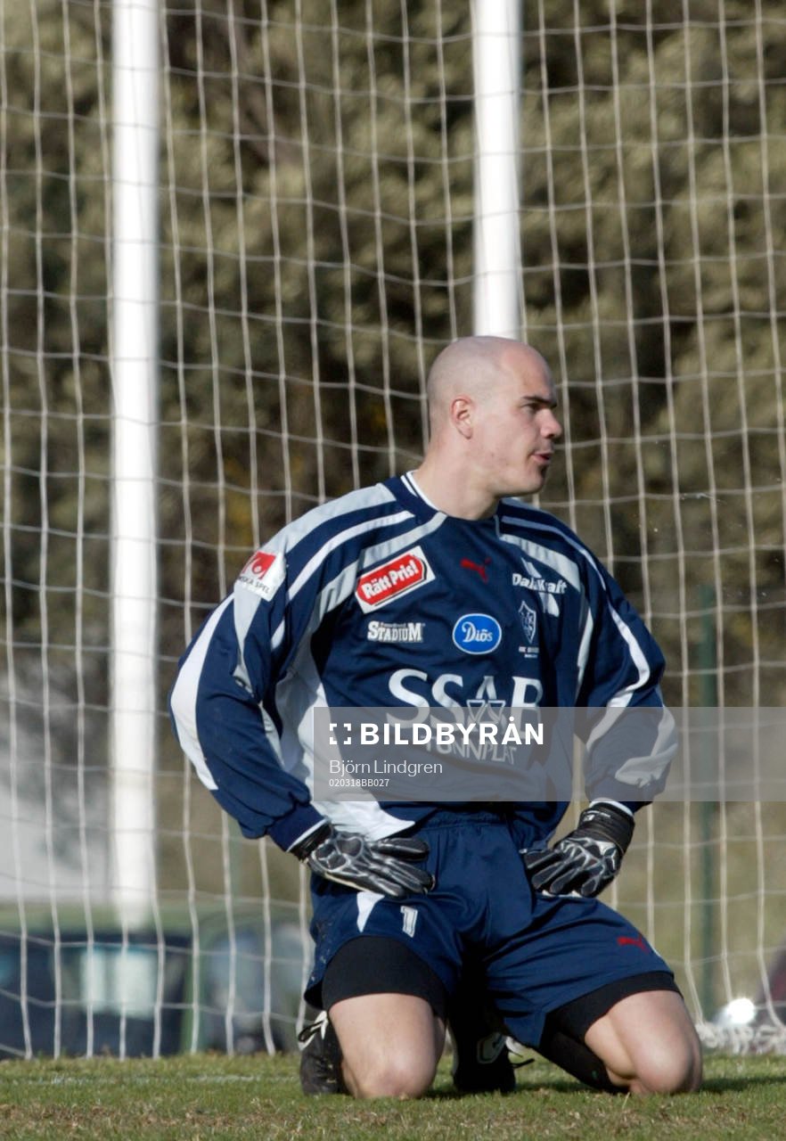 En mycket besviken Gerhard Andersson