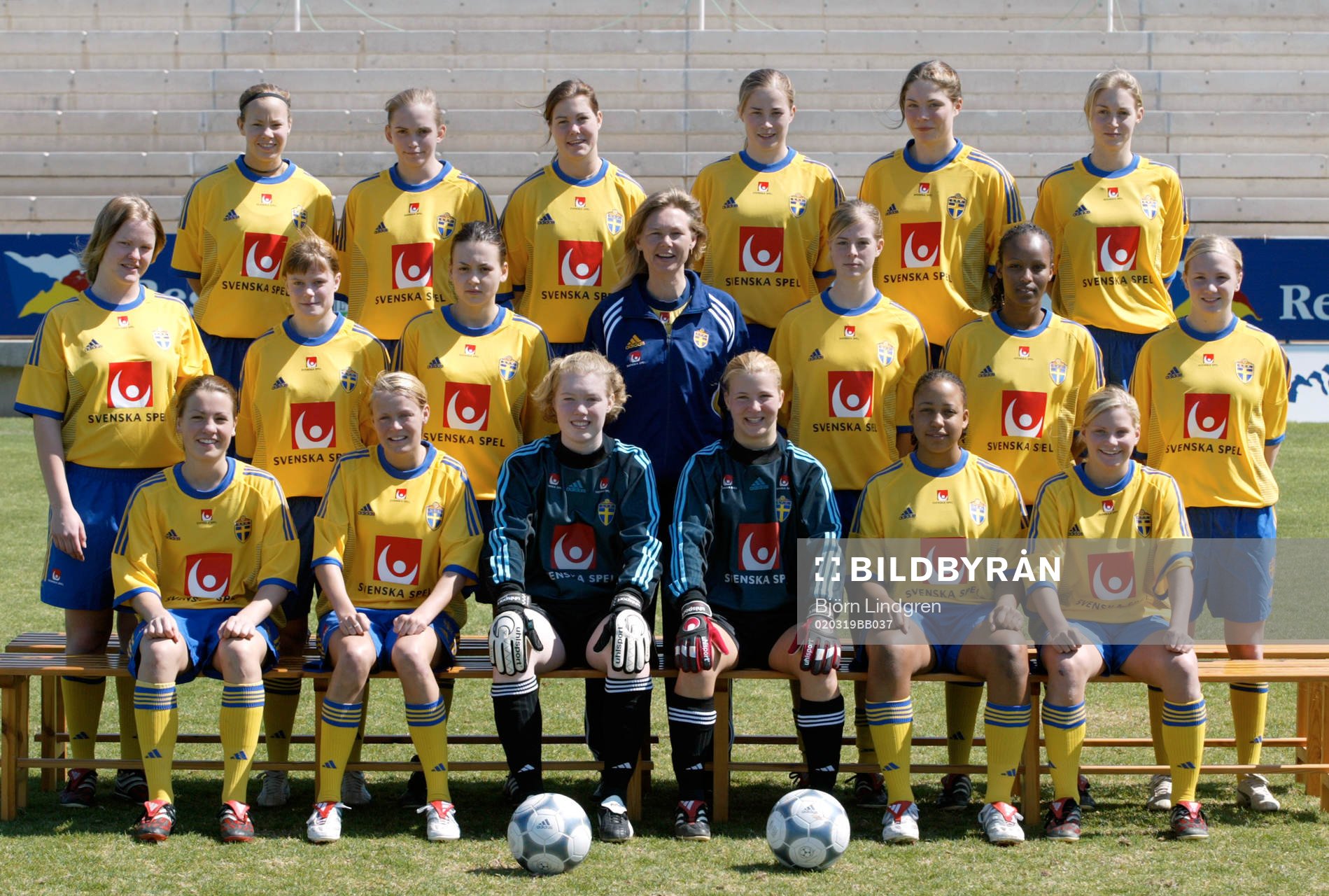 Lina Karlsson, Jennie Andréason, Maria Westerblad, Emma