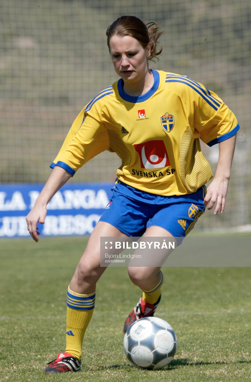 Fotboll, flick, Sverige, F19, Anna Hedström, Sverige